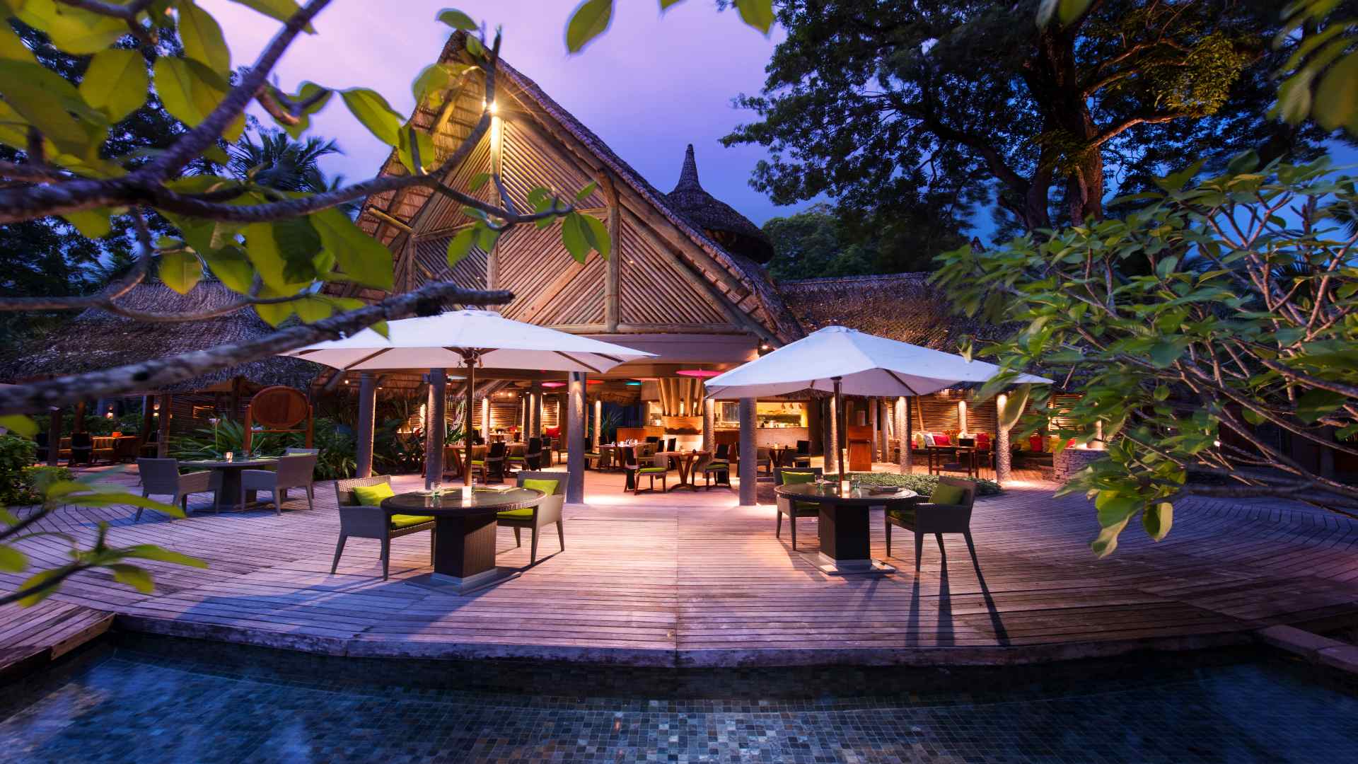 Terrassen p&aring; Adam & Eve Restaurant