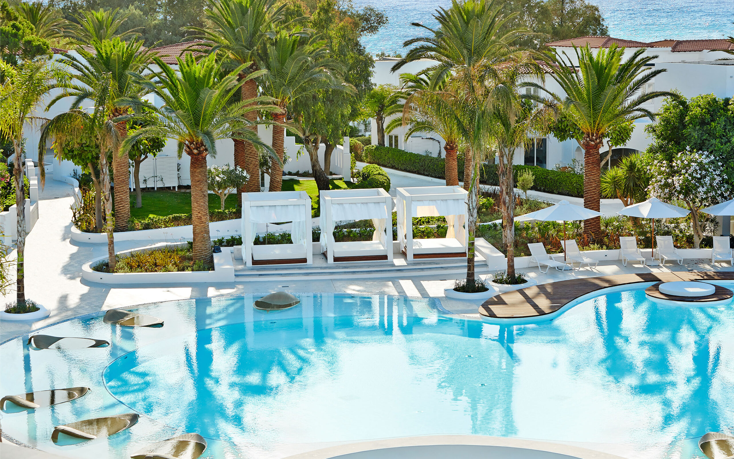 Gr&aelig;kenland Kreta Grecotel Caramel, Pool Omr&aring;de