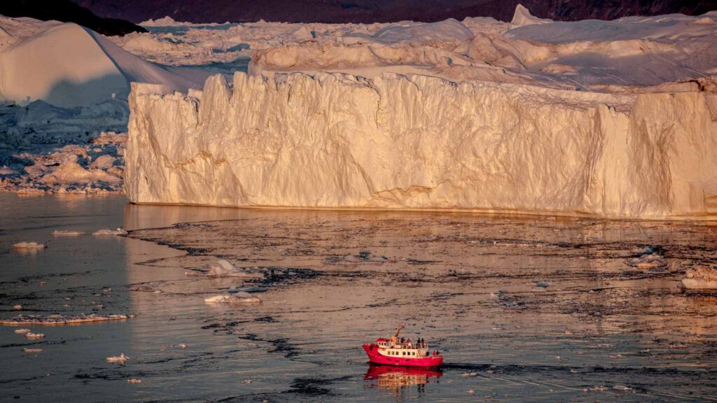 Grønland Ilulissat Udflugt Isfjorden, Isbjerge, Diskobugten, Natur
