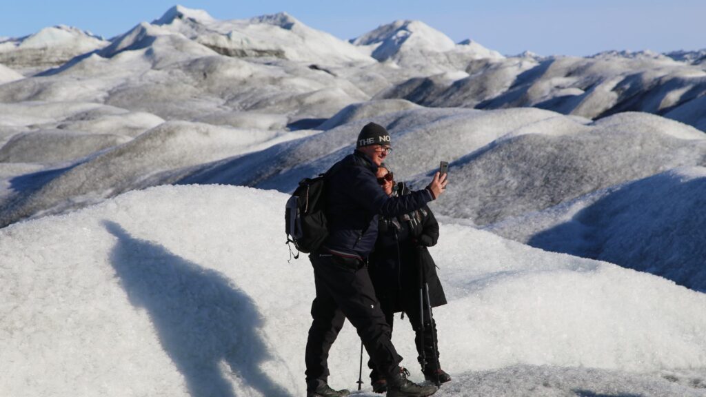 Grønland Kangerlussuaq Udflugt Indlandsisen, Iskappe, punkt 660, Natur