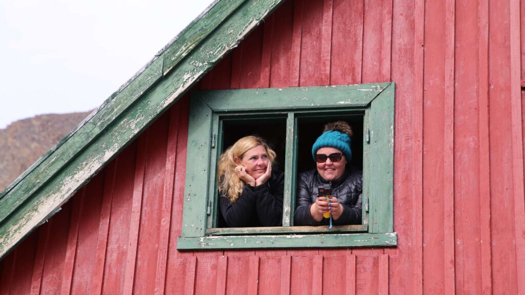 Grønland Sisimut, Charlotte, Merete, Assaqutaq, Rødt Hus