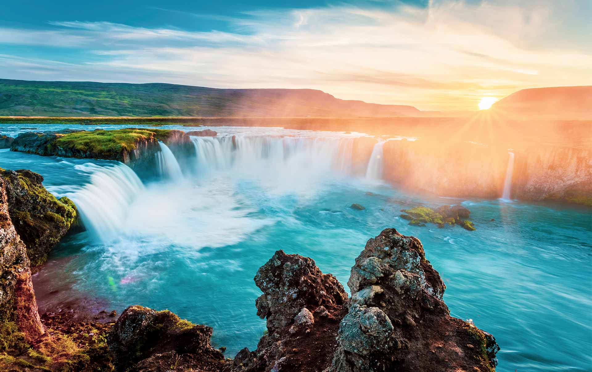Godafoss vandfald Island