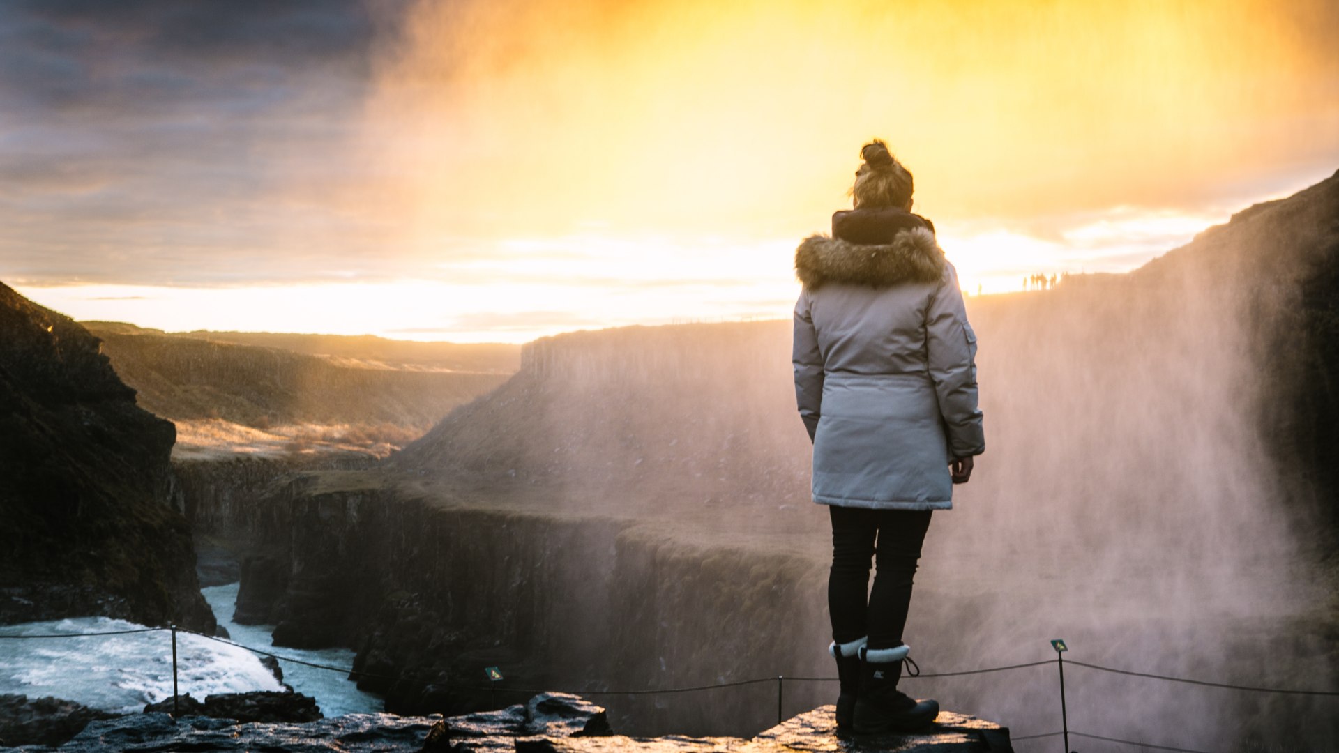 Island Sydisland Reykjavik den gyldne cirkel gullfoss2 udflugt