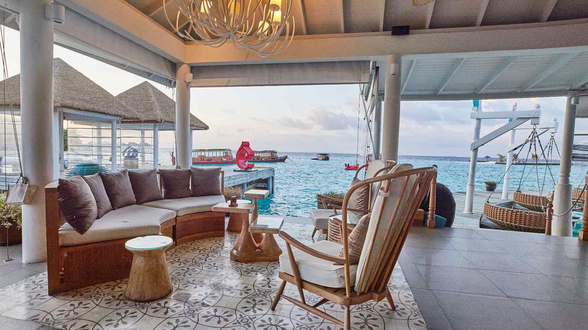 Rejser til Maldiverne, Centara Grand Island Resort & Spa, Lobby 
