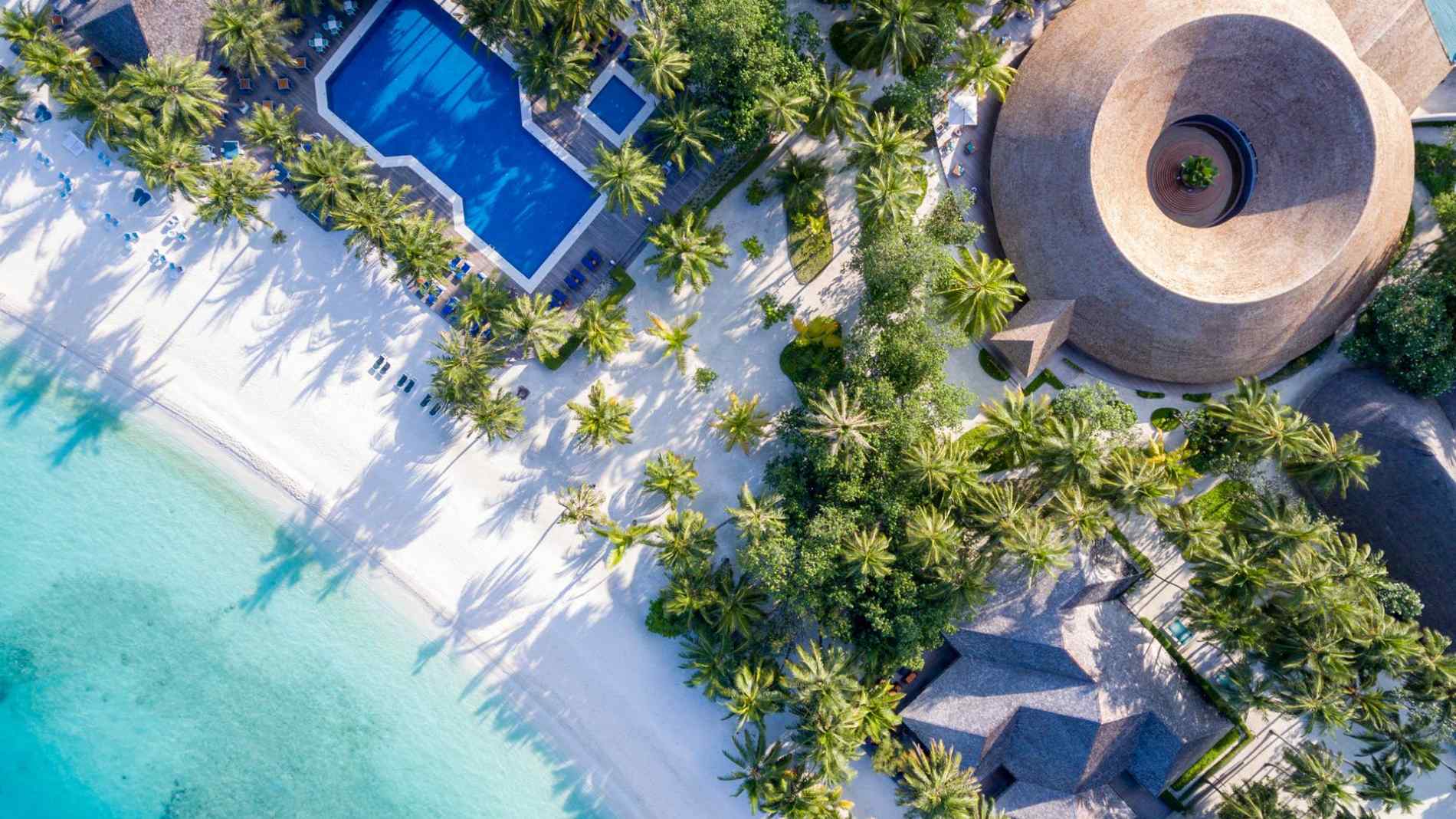 Rejser til Maldiverne, Meeru Island Resort & Spa, strand