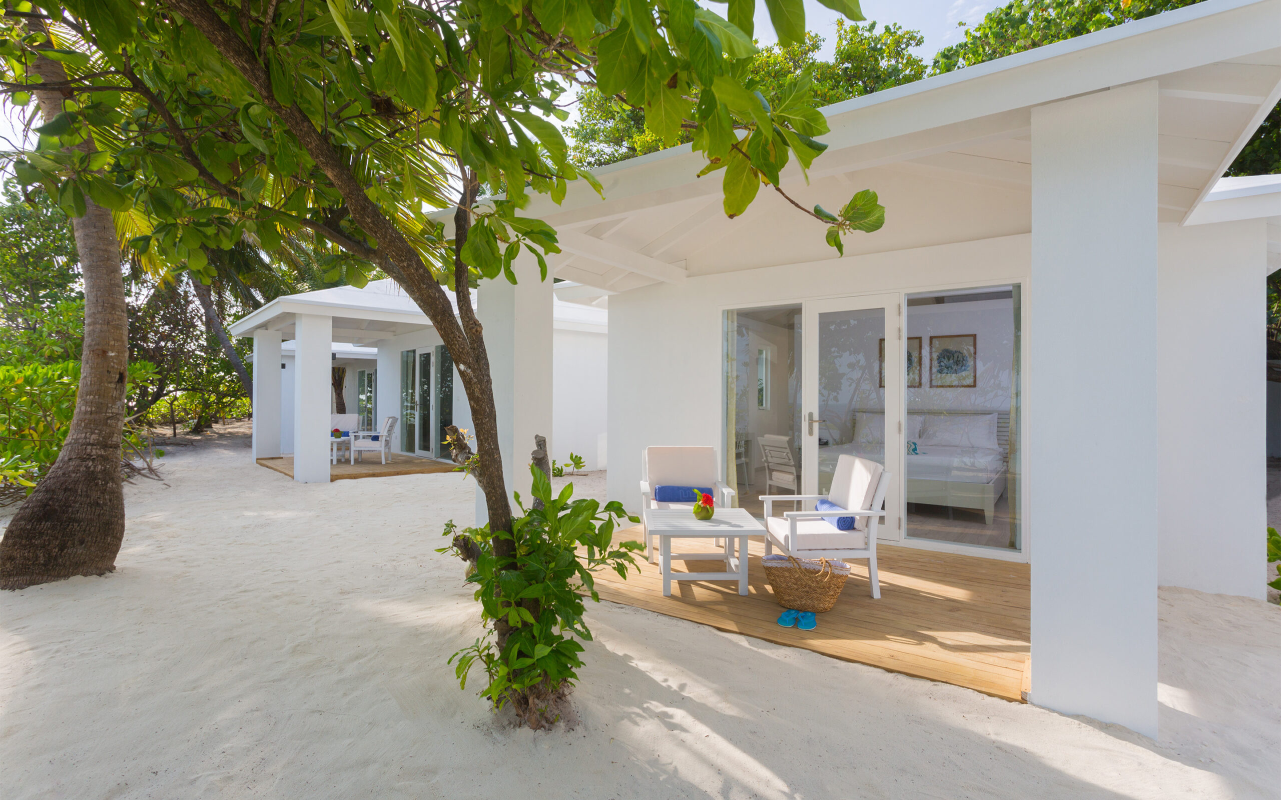 Rejser til Maldiverne, Sandies Bathala Resort, beach villa