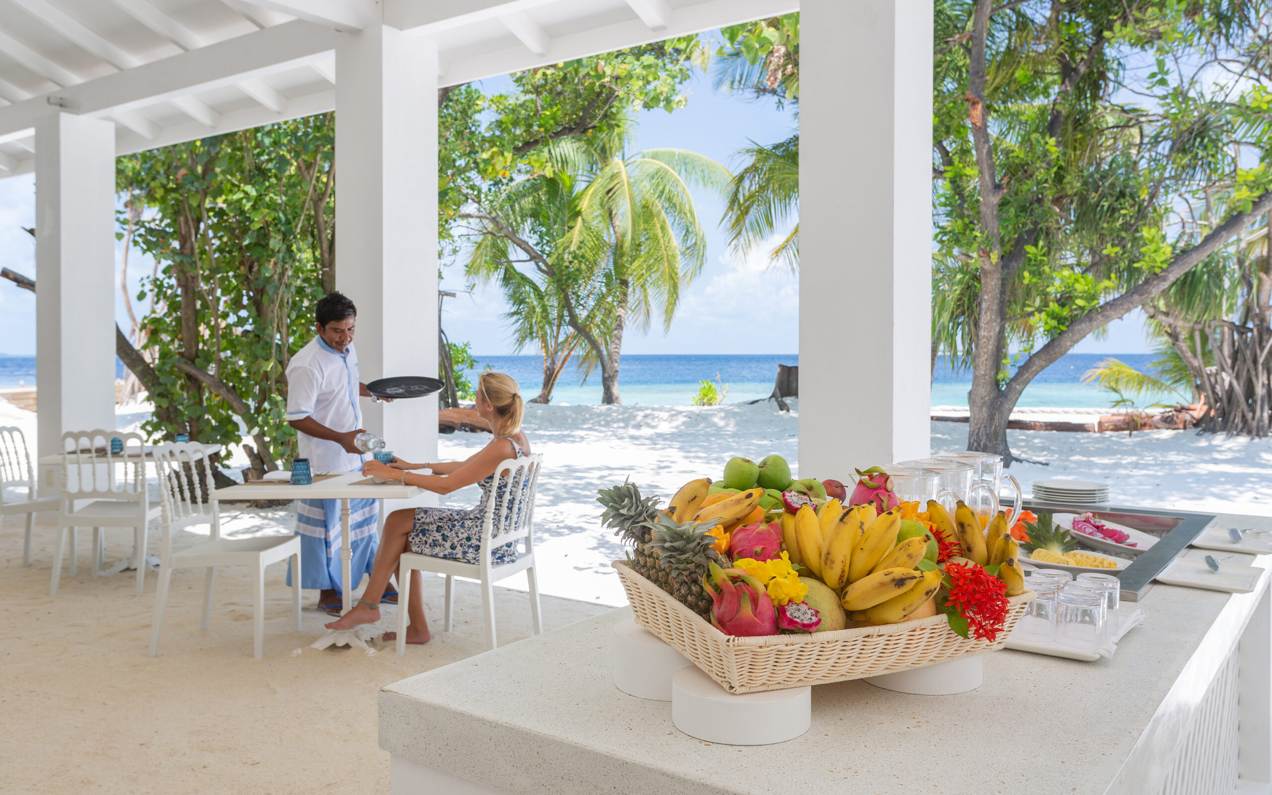 Rejser til Maldiverne, Sandies Bathala Resort, snack