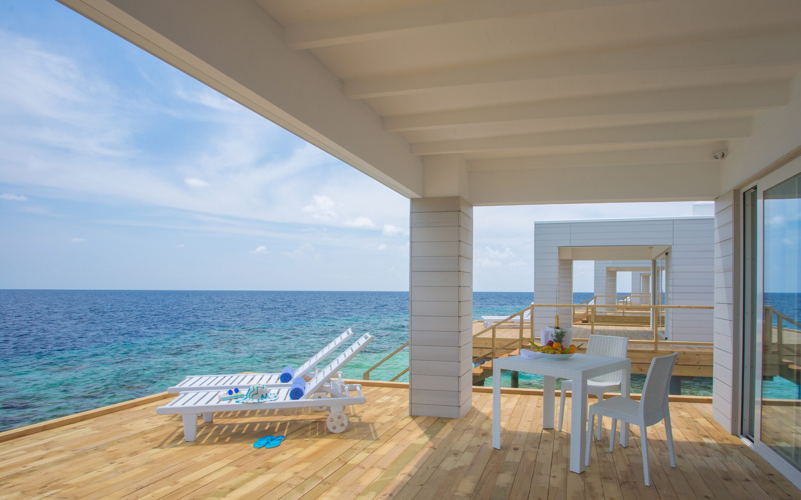 Rejser til Maldiverne, Sandies Bathala Resort, water villa