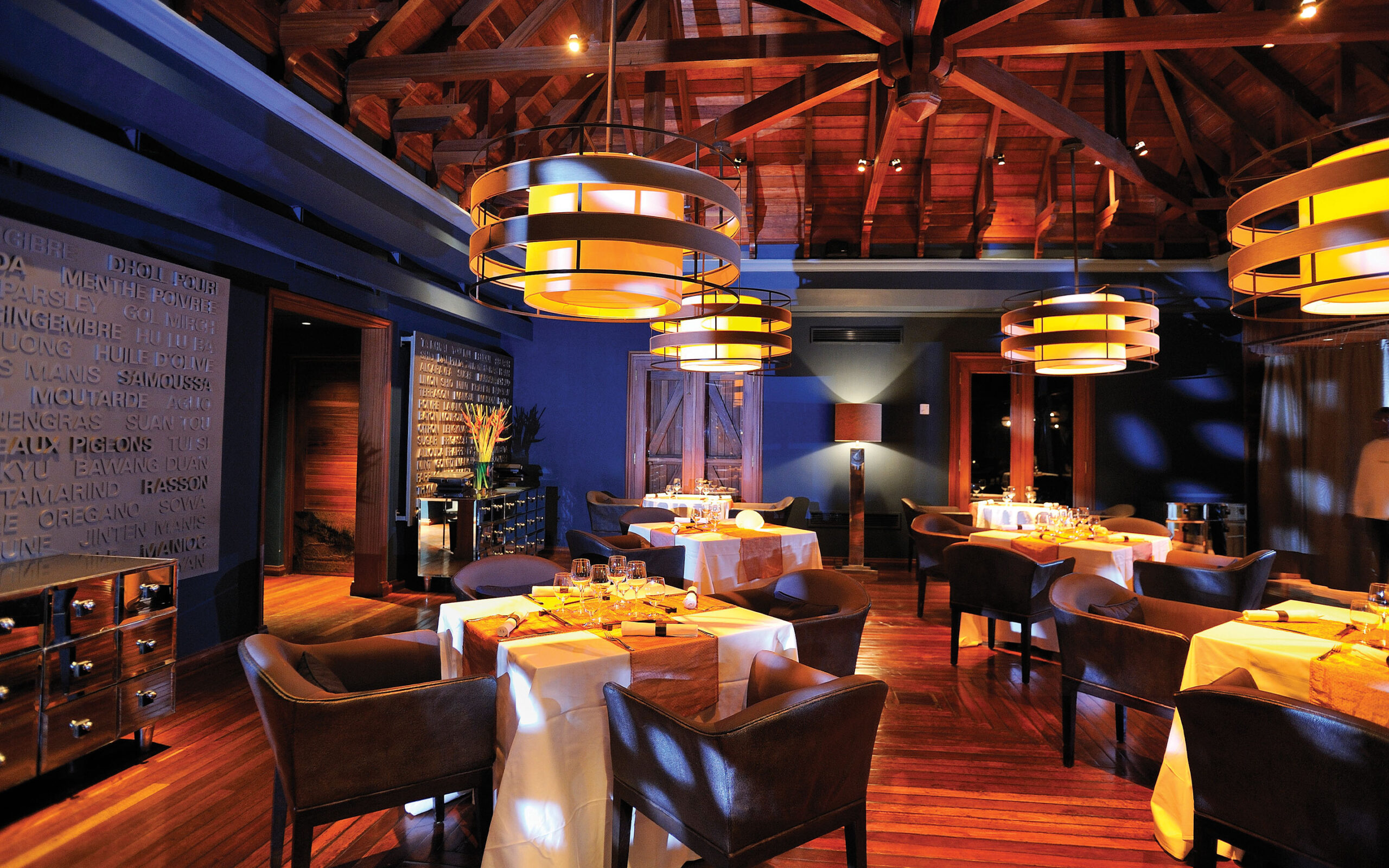Rejser til Maurtius, Maradiva Villas Resort & Spa, Restaurant Cilantro - moderne indiske gastronomi