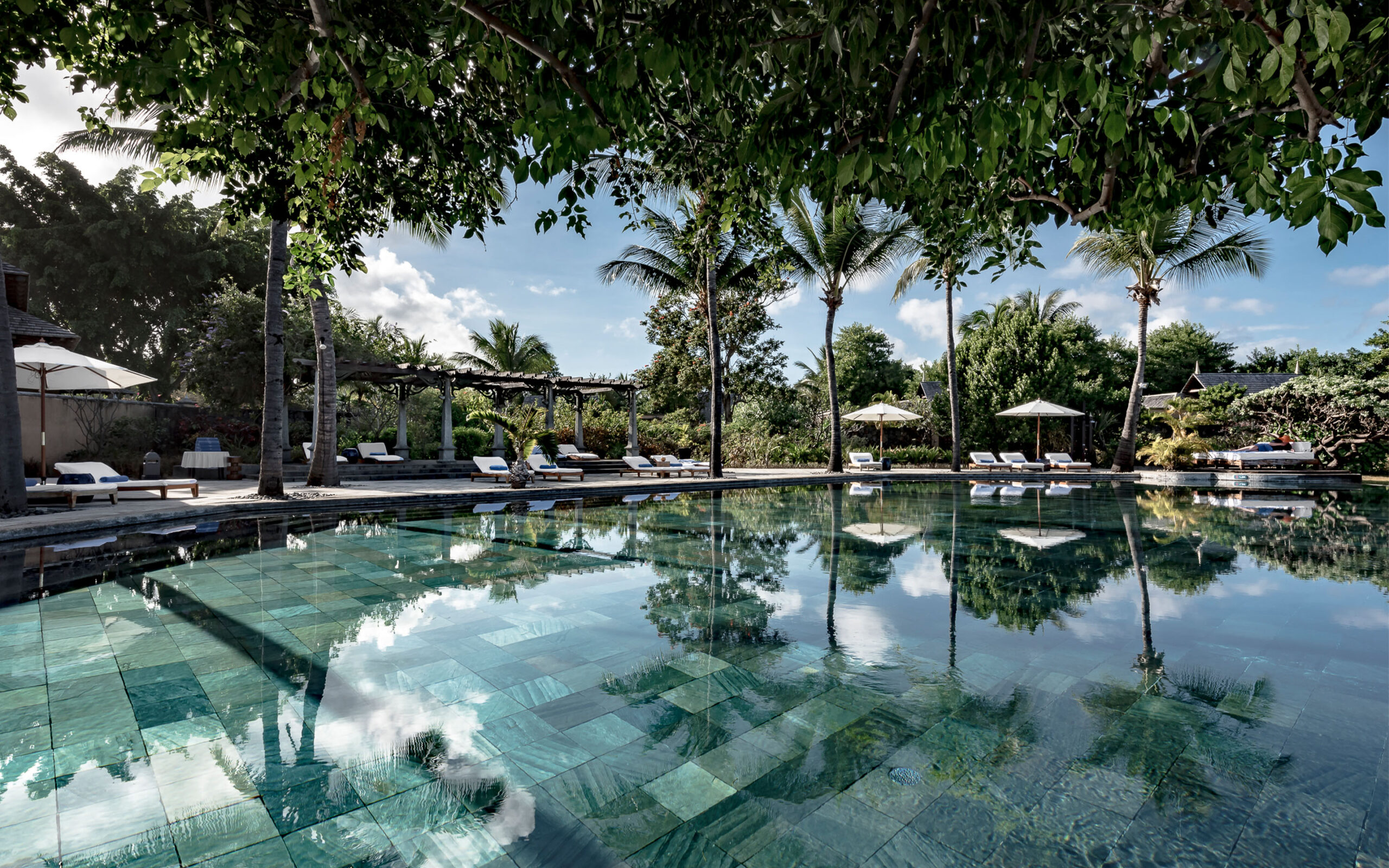 Rejser til Maurtius, Maradiva Villas Resort & Spa, Swimmingpoolen