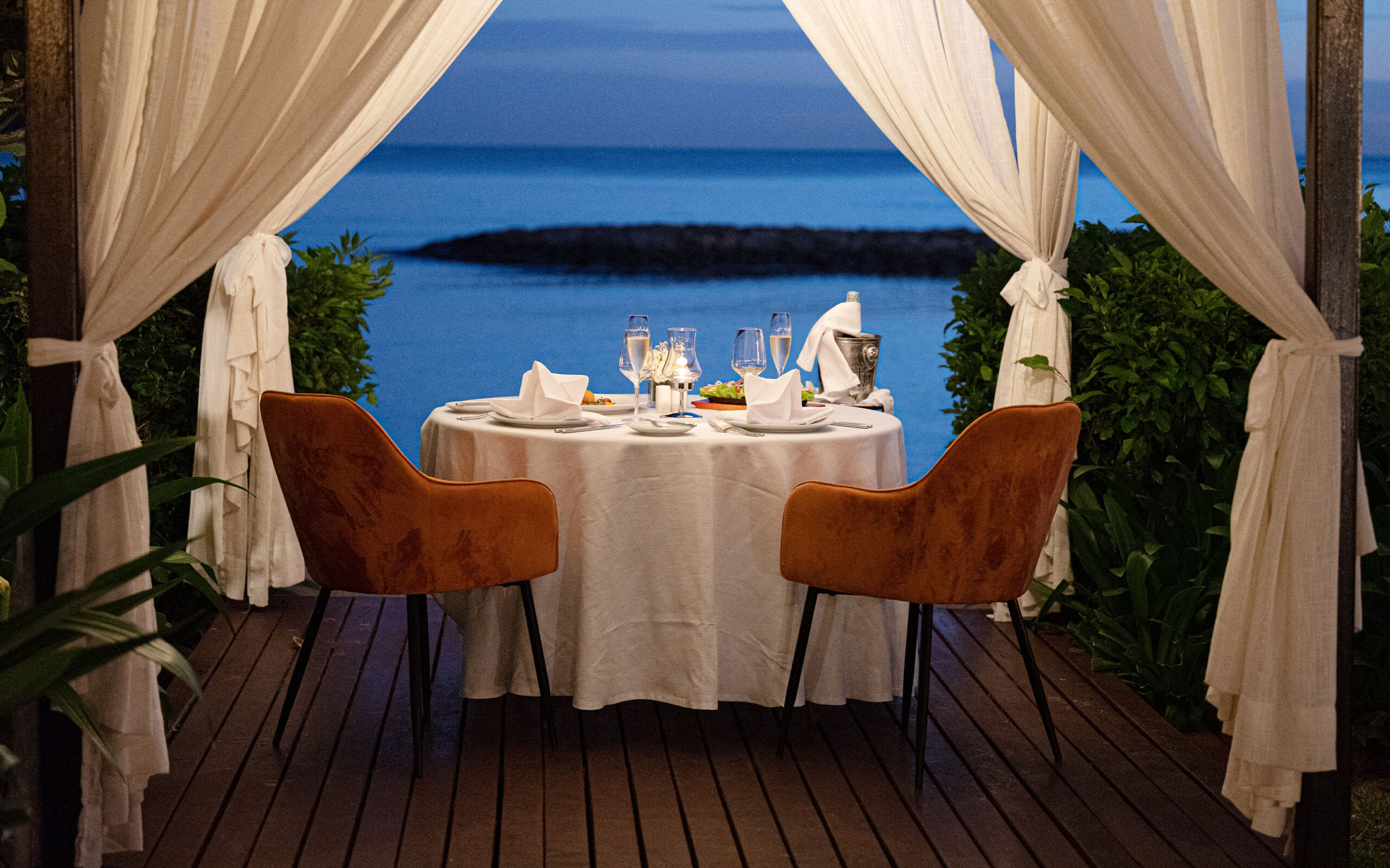 Mauritius Sands Suites Resort Romantisk Middag