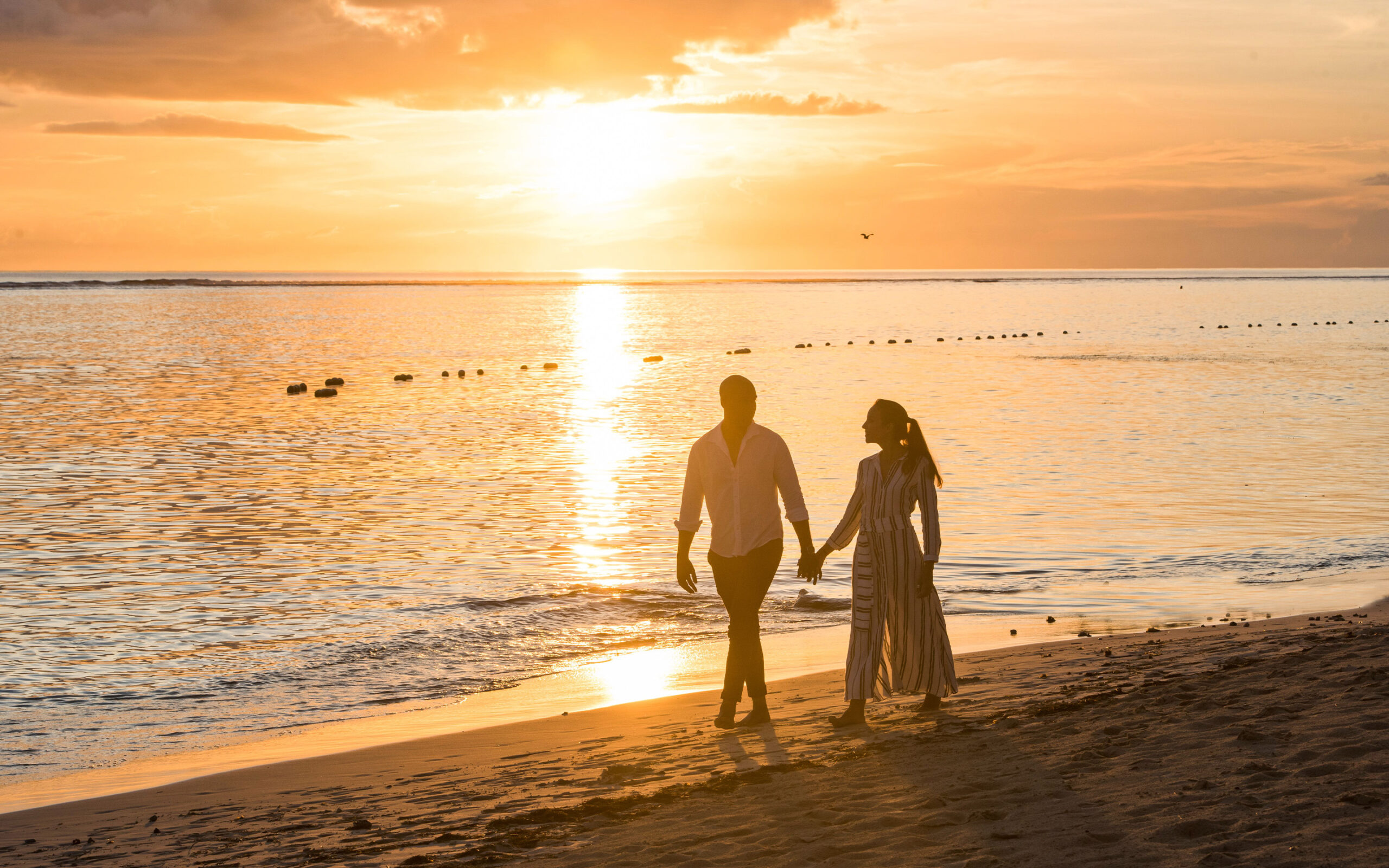 Mauritius Sands Suites Resort Solnedgang