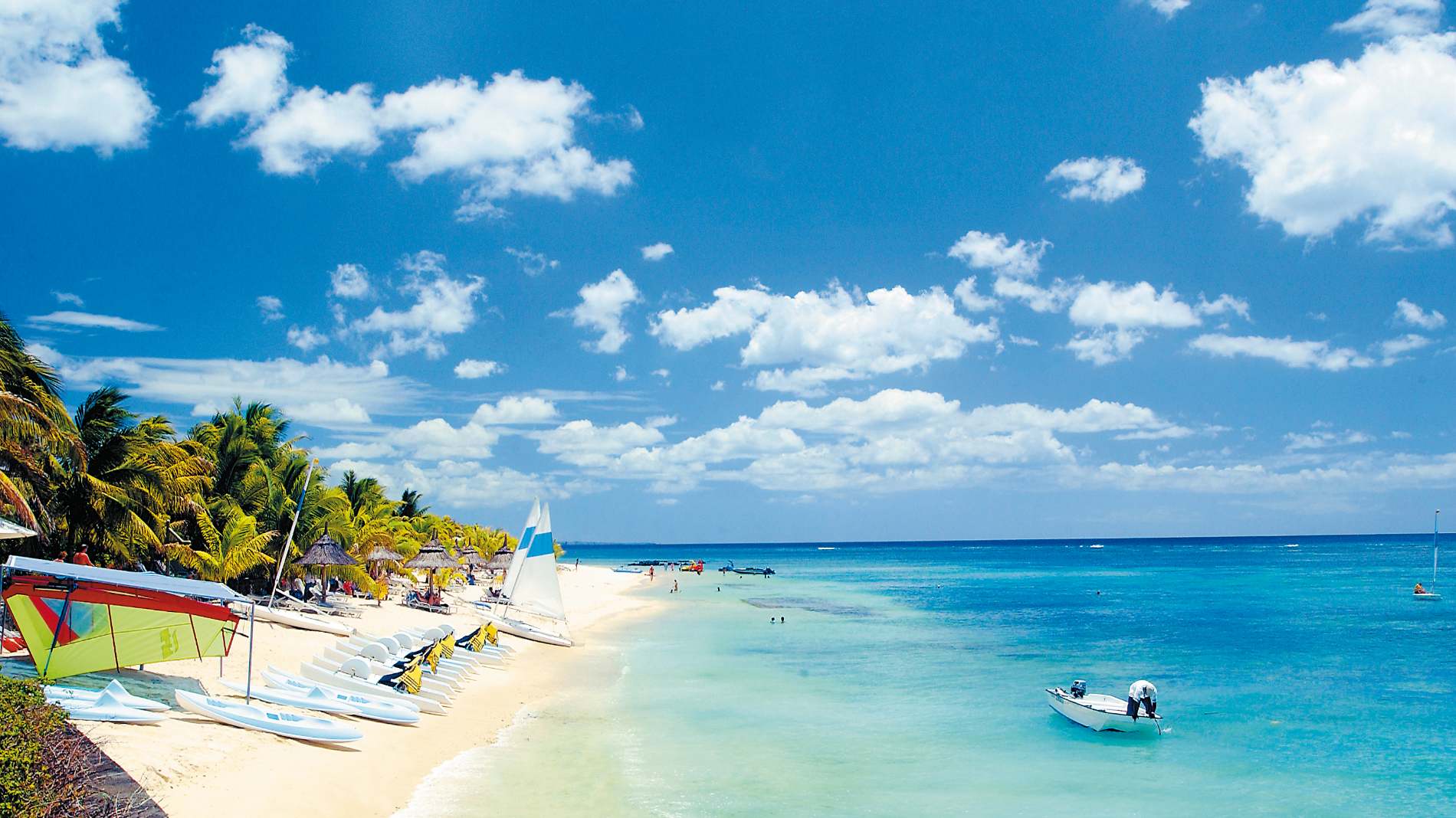 Rejser til Mauritius, Victoria Beachcomber Resort & Spa, Vandsport p&aring; Victoria Beachcomber