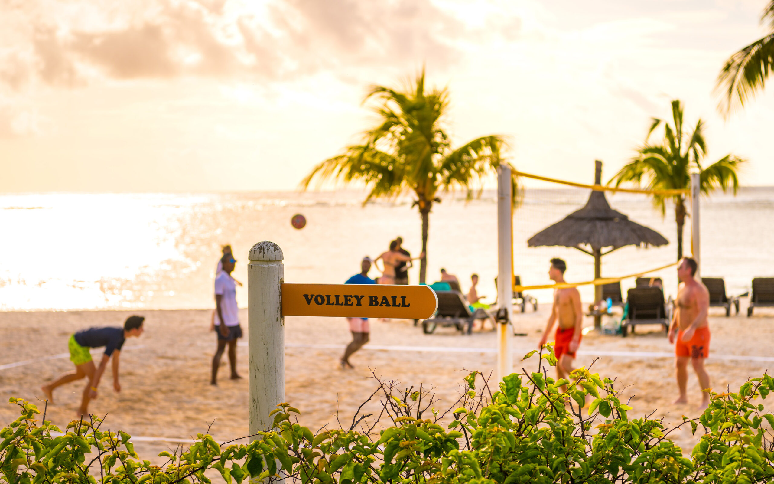 Mauritius Victoria Beachcomber Volleyball