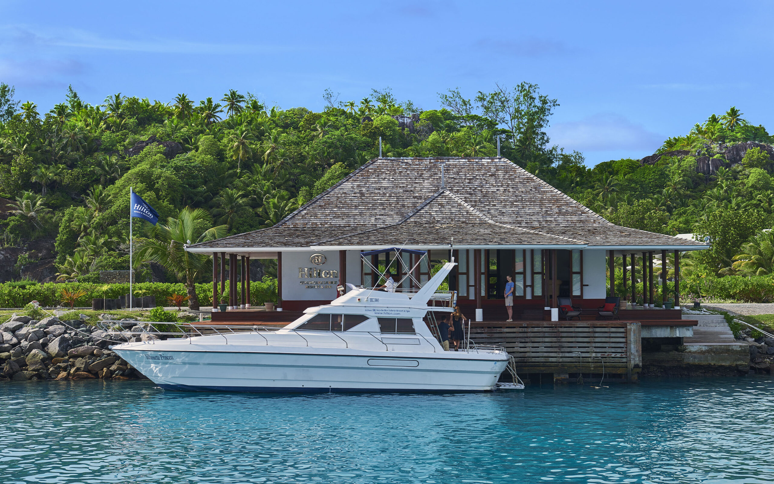 Seychellerne Silhouette Island Hilton Labriz Baad Til Hotellet