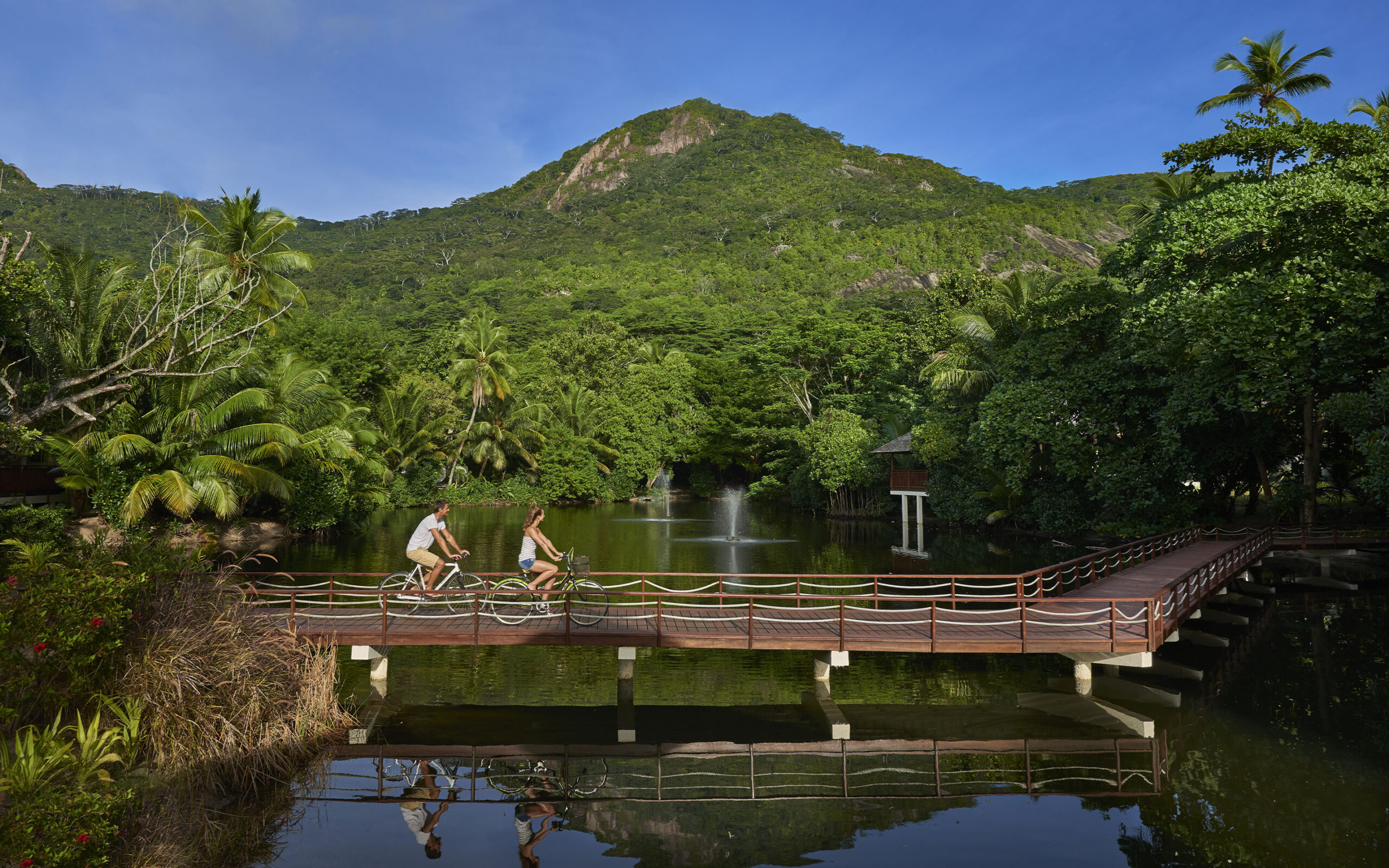Seychellerne Silhouette Island Hilton Labriz Cykler Til Raadighed