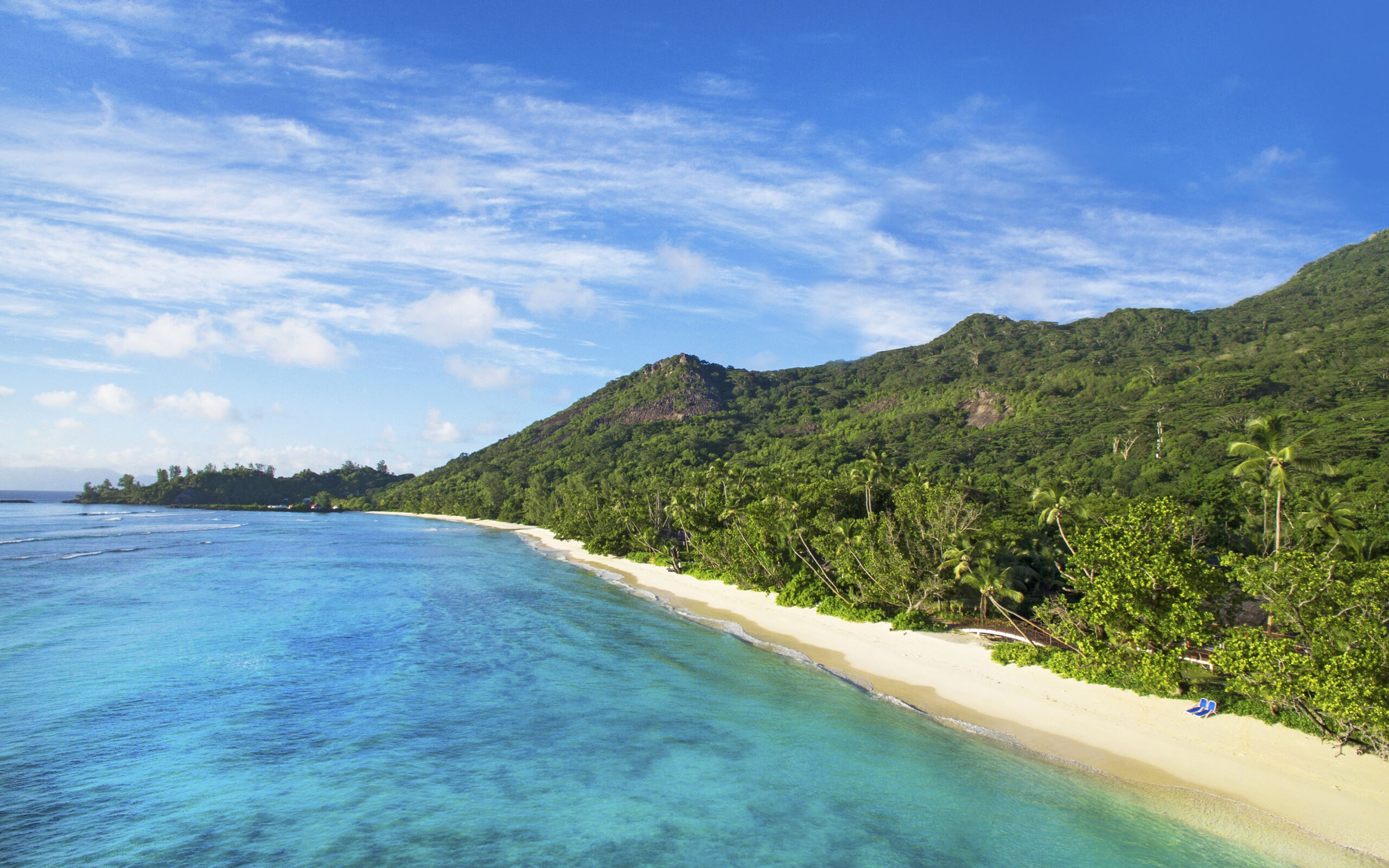 Seychellerne Silhouette Island Hilton Labriz Strand Natur