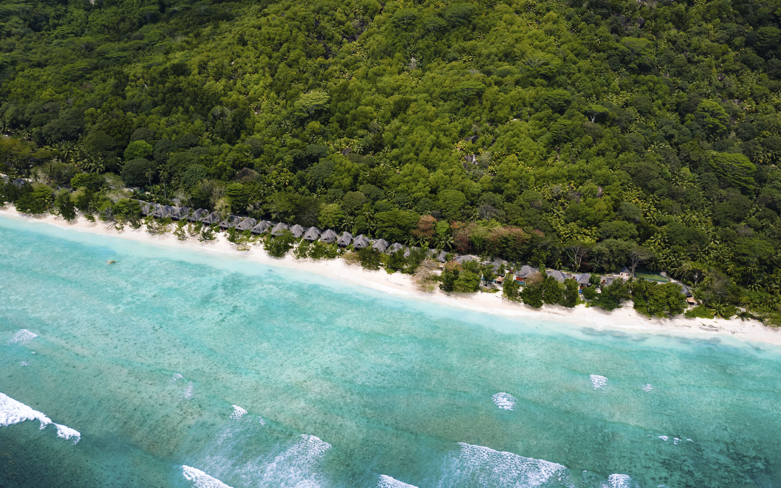 Seychellerne Silhouette Island Hilton Labriz Villaer Strand