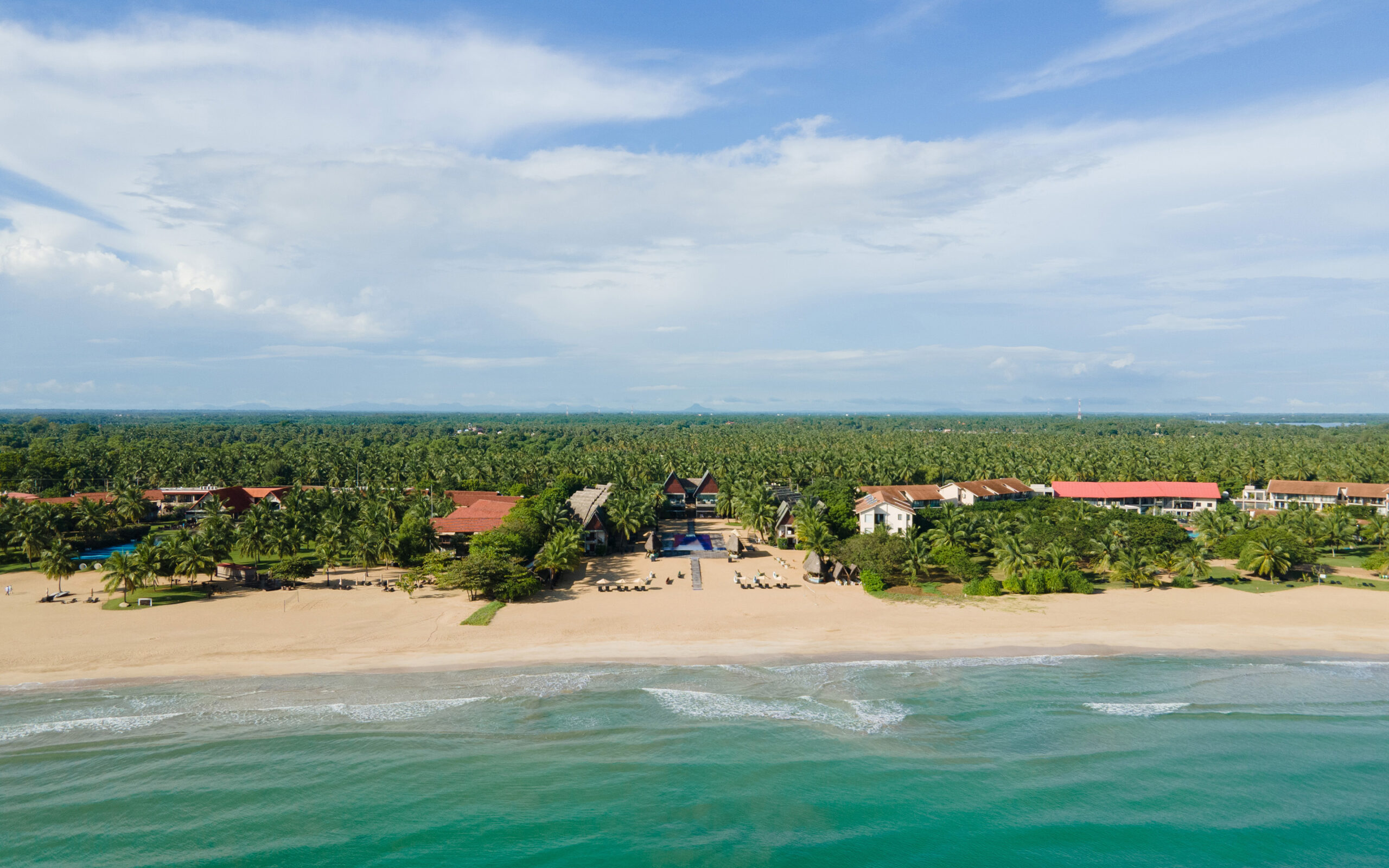 Sri Lanka Maalu Maalu Resort Set Fra Havet