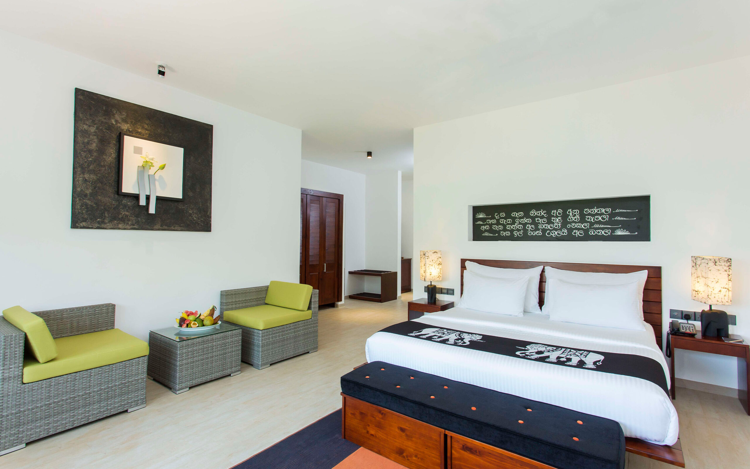 Sri Lanka Sigiriya Aliya Resort Deluxe Interior