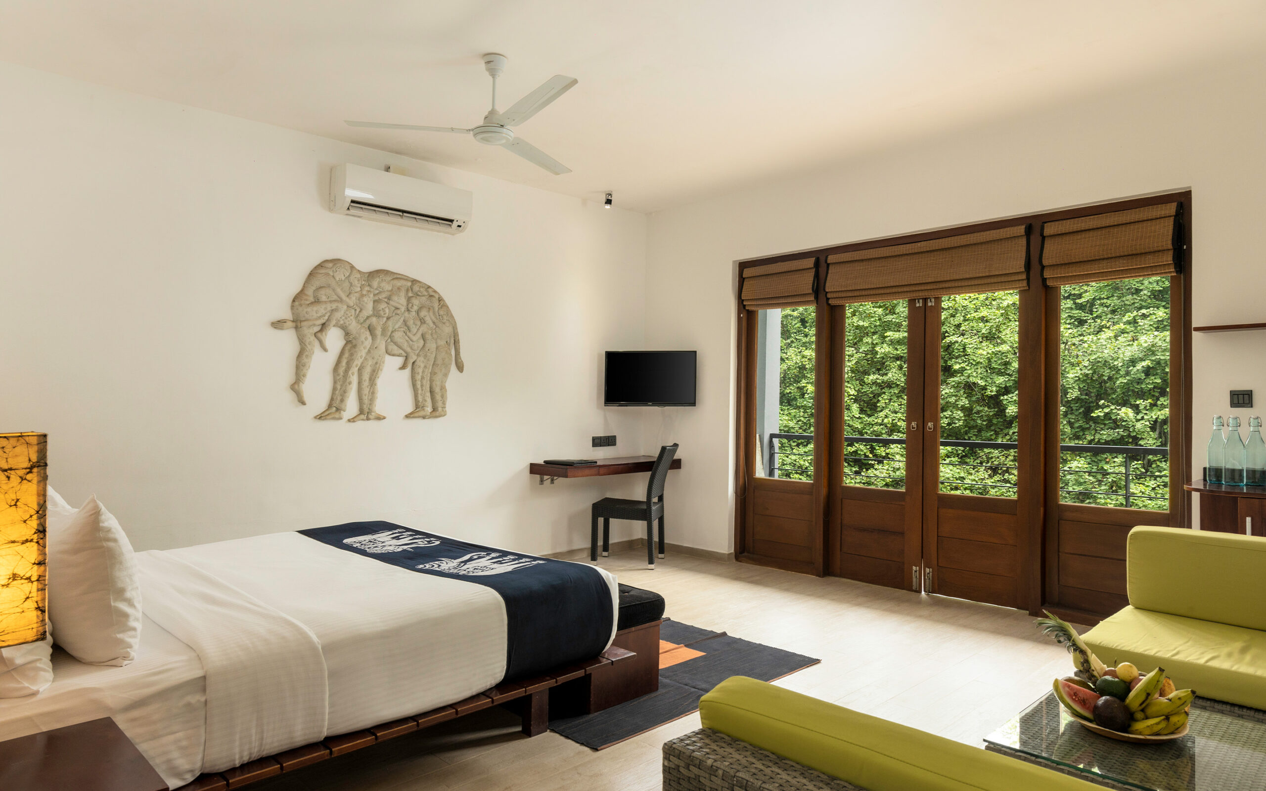 Sri Lanka Sigiriya Aliya Resort Deluxe Vaerelse