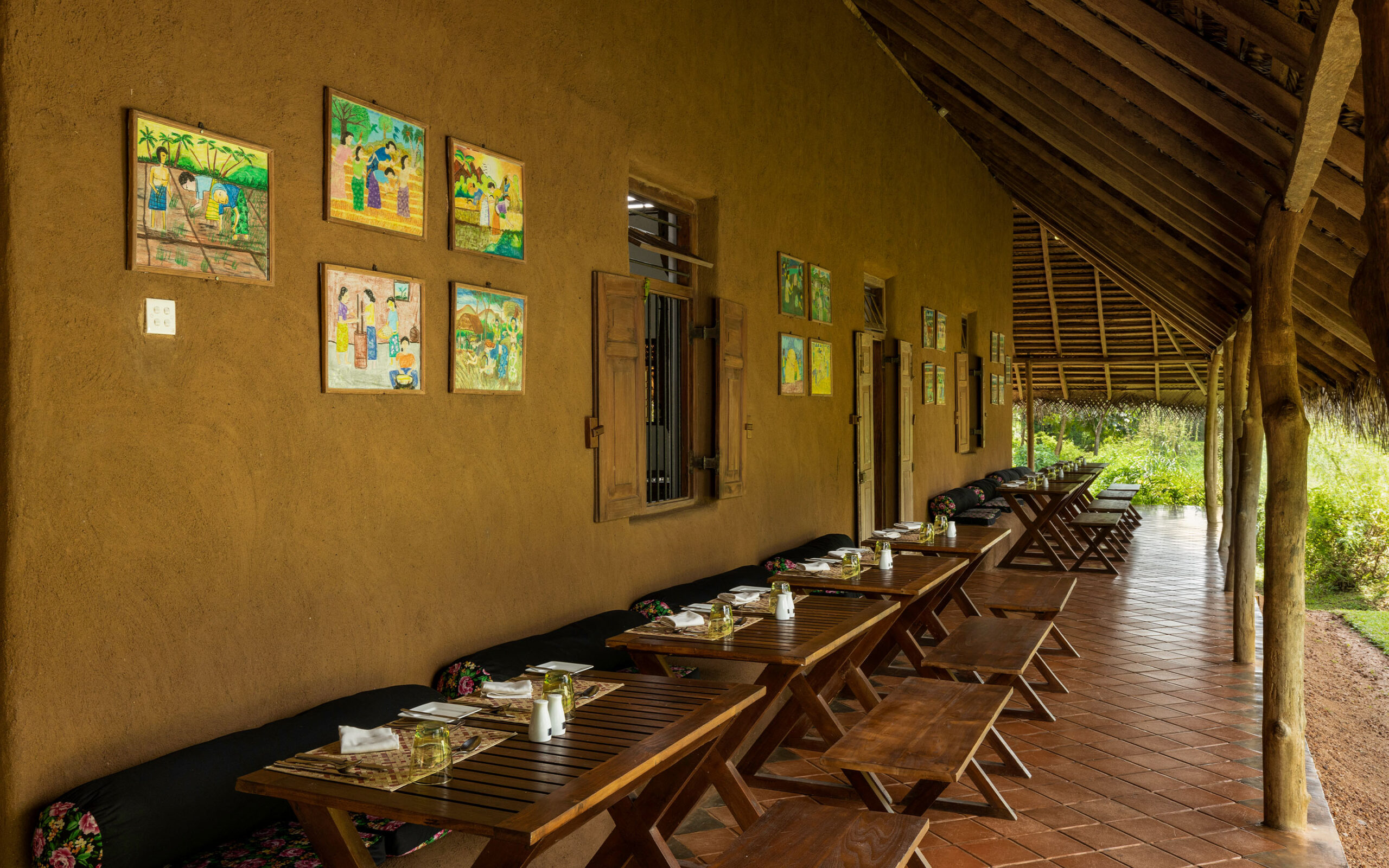 Sri Lanka Sigiriya Aliya Resort Nagula Restaurant Frokost