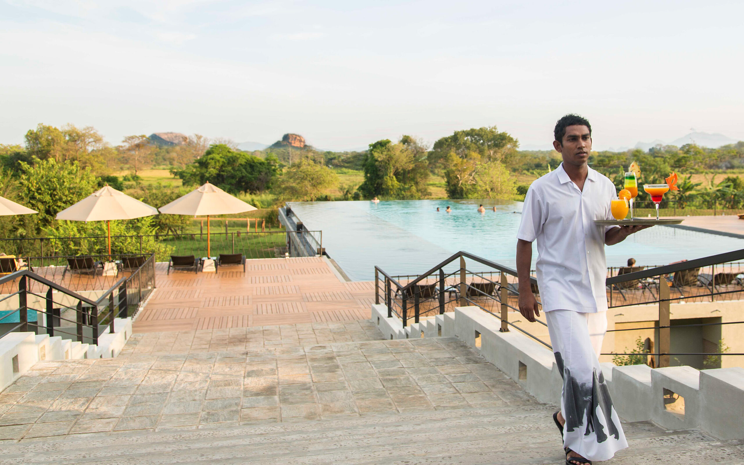 Sri Lanka Sigiriya Aliya Resort Poolomraade