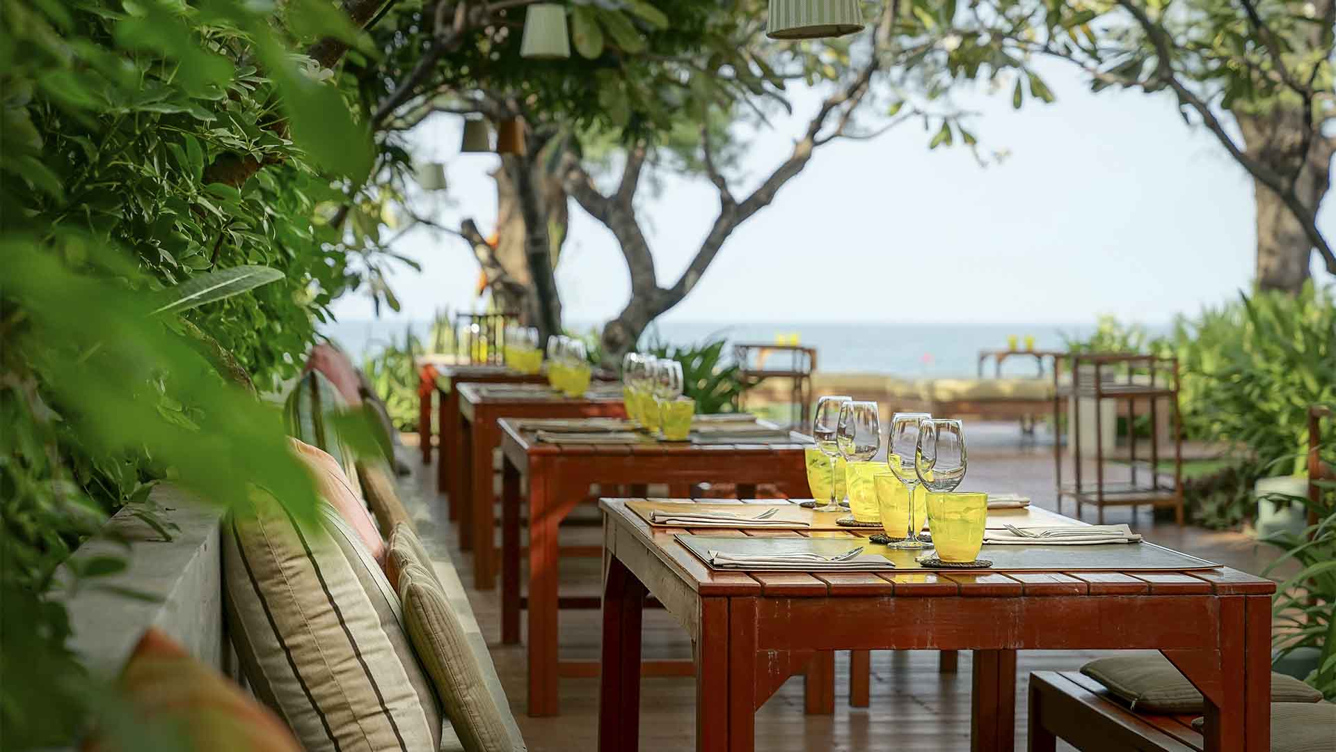Thailand, Hua Hin, Lets Sea Hua Hin Al Fresco, Dining Terrace