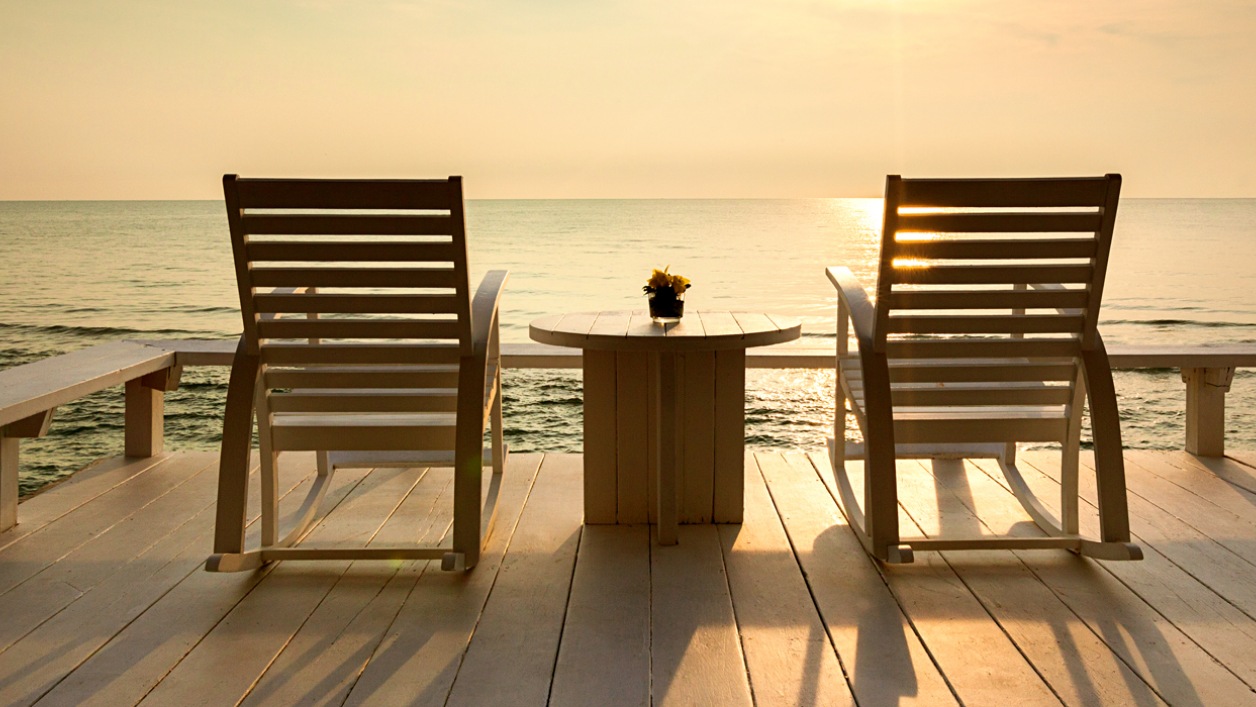 Thailand, Hua Hin, Lets Sea Hua Hin Al Fresco, Sunset Beach