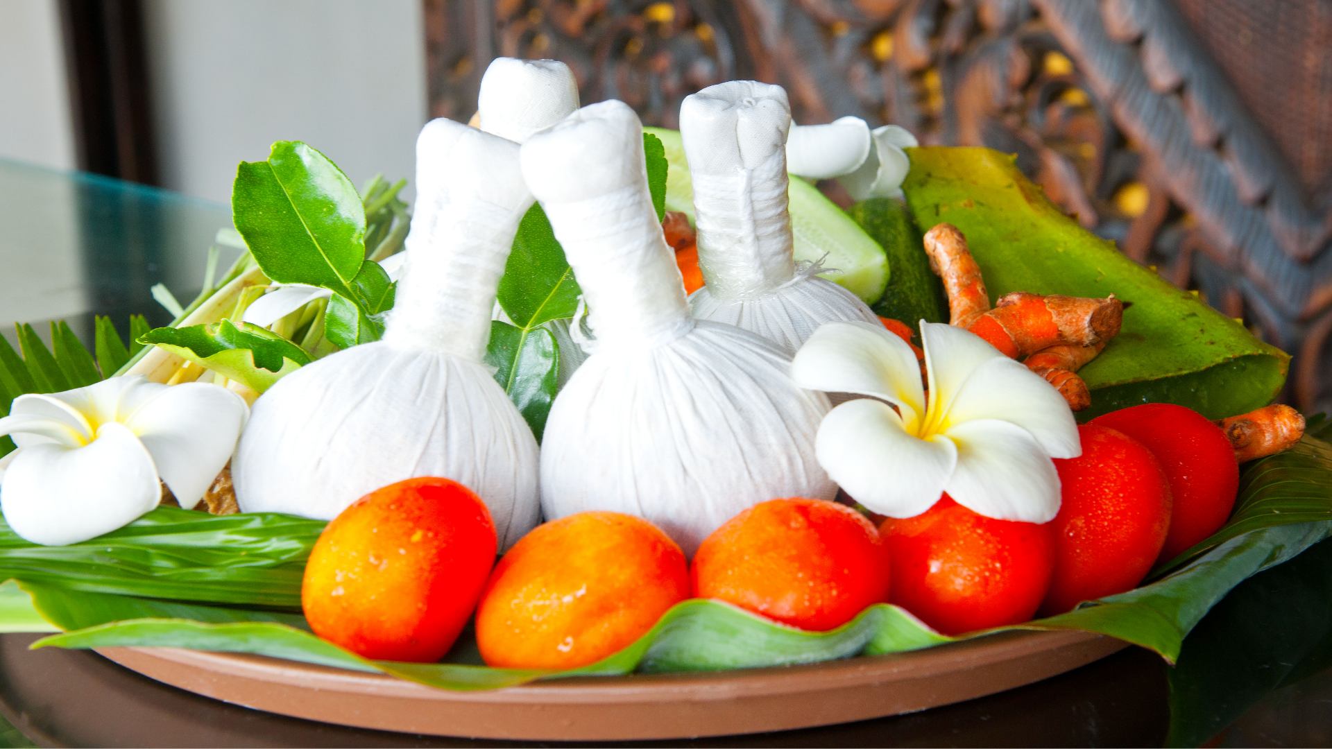 Thailand, Khanom, Aava Resort & Spa, Flowers