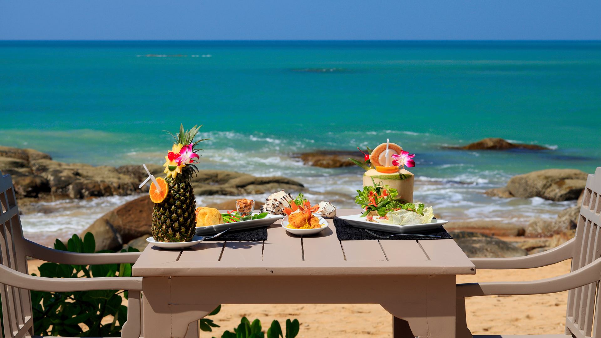 Thailand, Khao Lak, Moracea by Khao Lak Resort, Restaurant View