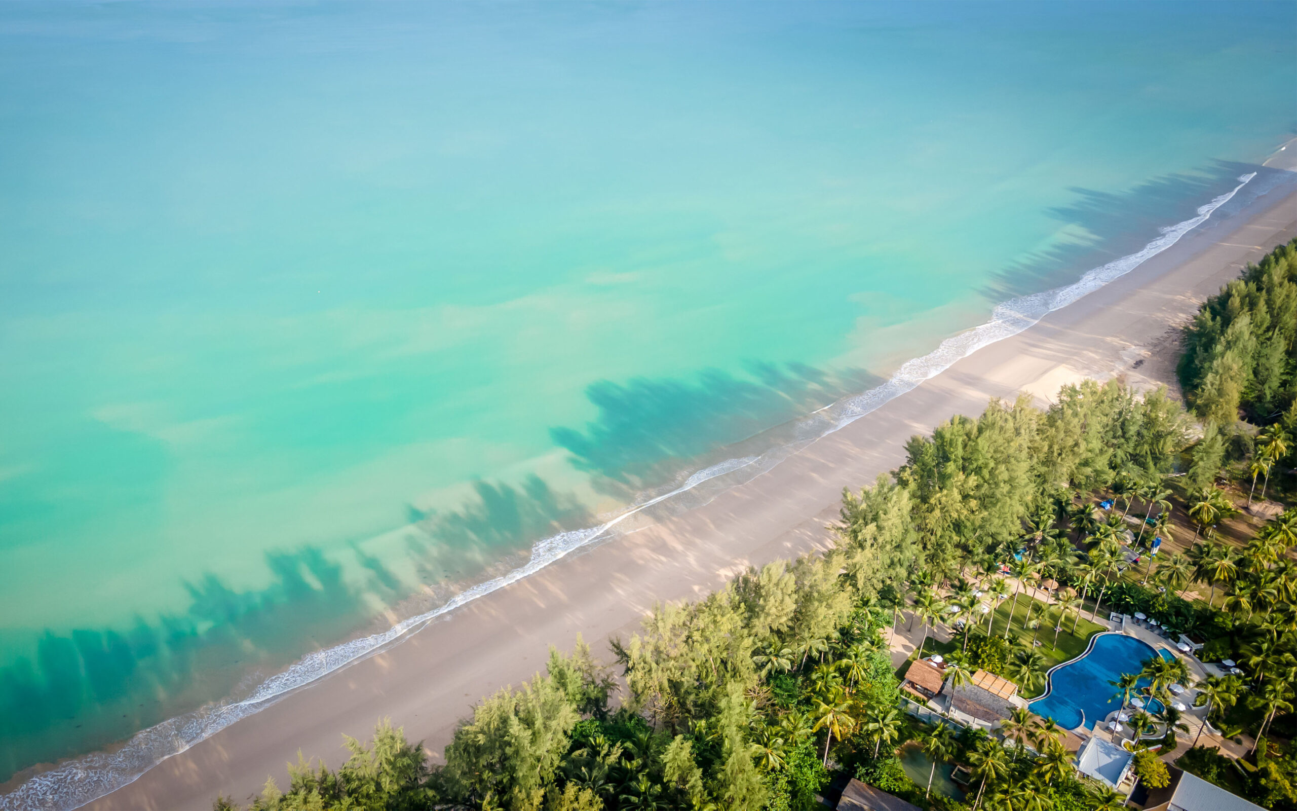 Thailand, Khao Lak, Outrigger Khao Lak Beach Resort, Beach View