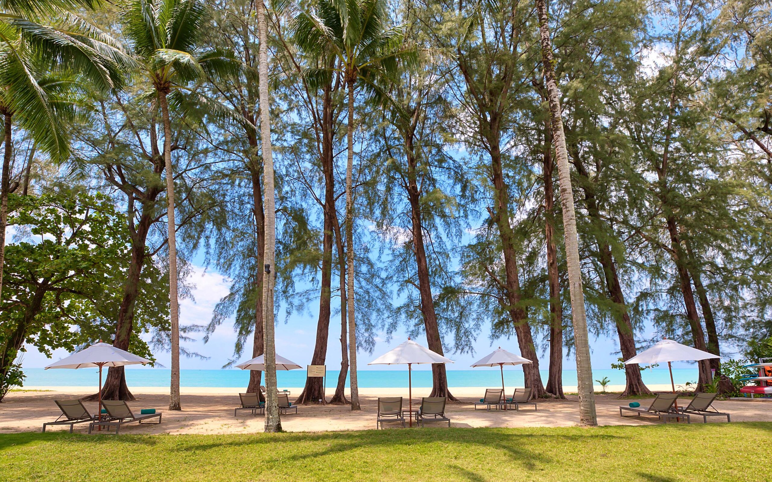 Thailand, Khao Lak, Outrigger Khao Lak Beach Resort, Beach View