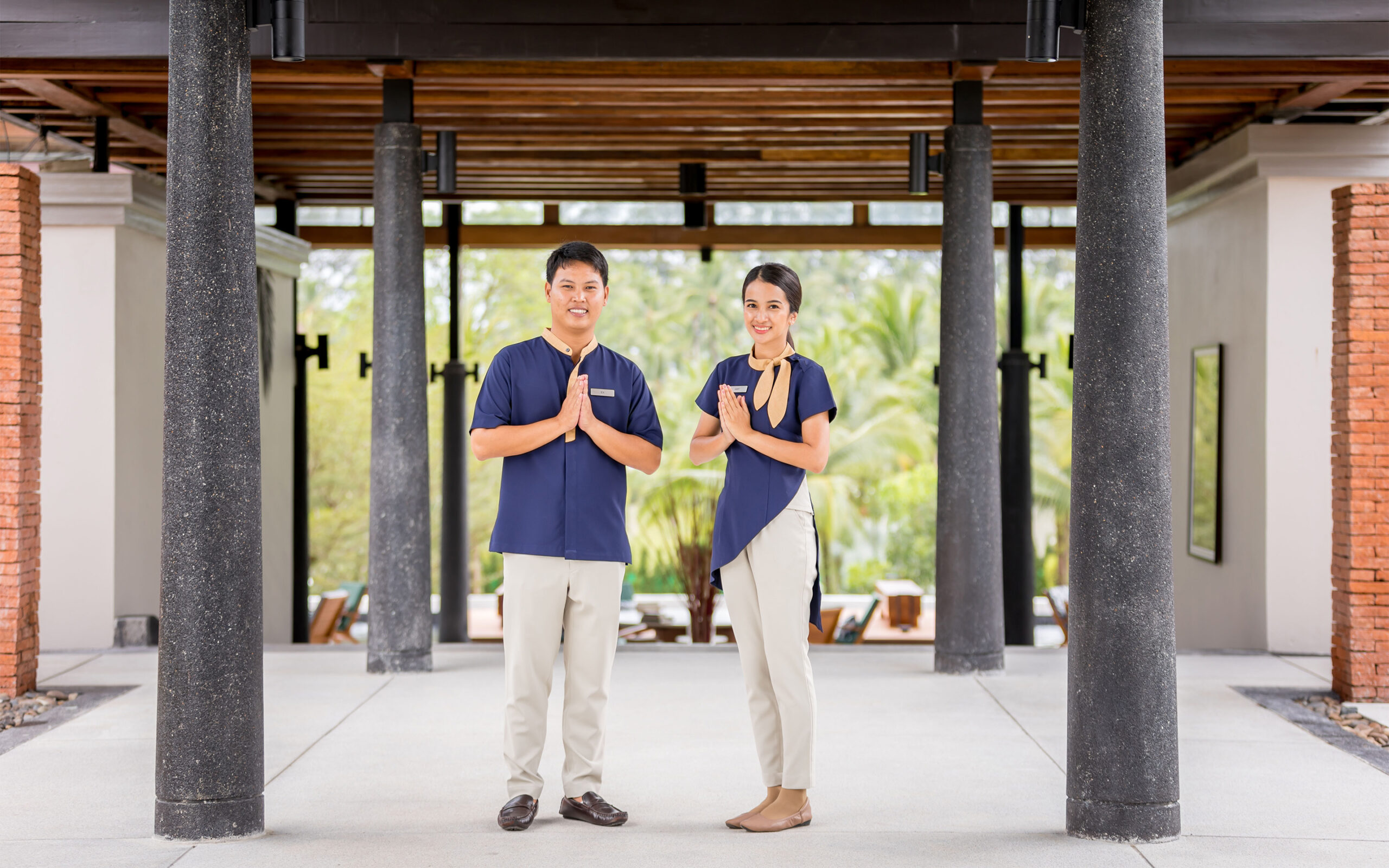 Thailand, Khao Lak, Outrigger Khao Lak Beach Resort, Welcome Resort