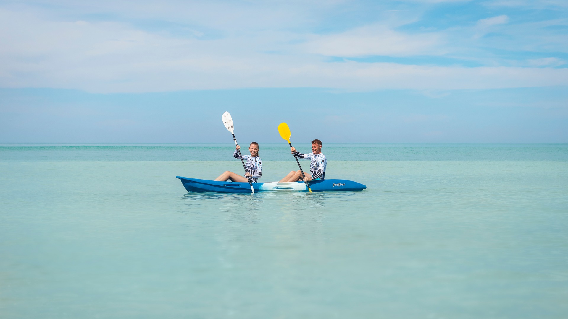 Thailand, Khao Lak, Outrigger Khao Lak Beach Resort, Kayaking