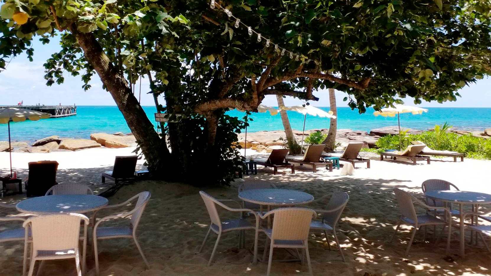 Thailand, Koh Kood, Shantaa Koh Kood Resort, Beach View