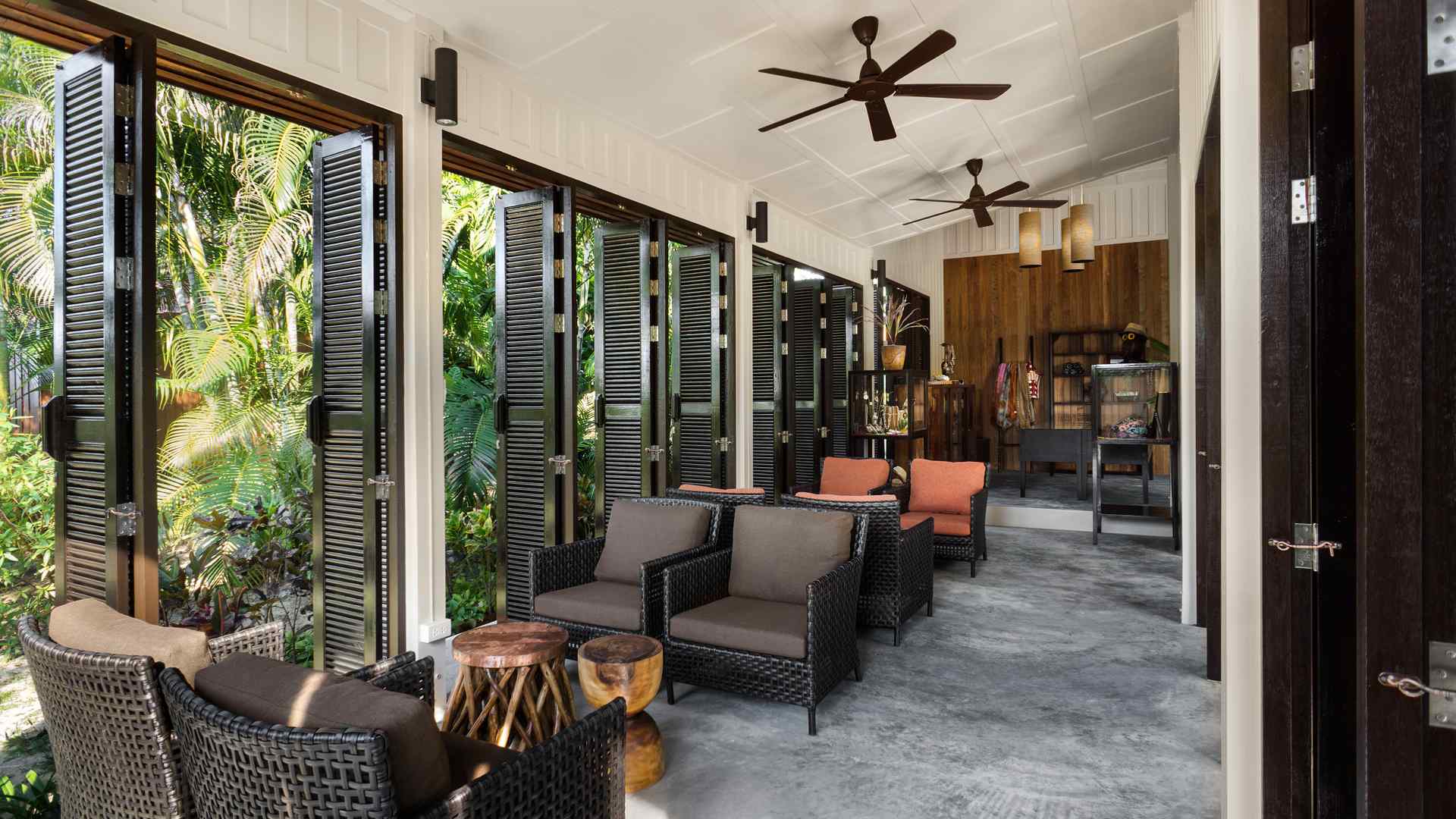 Thailand, Koh Kood, Shantaa Koh Kood Resort, Lounge Area