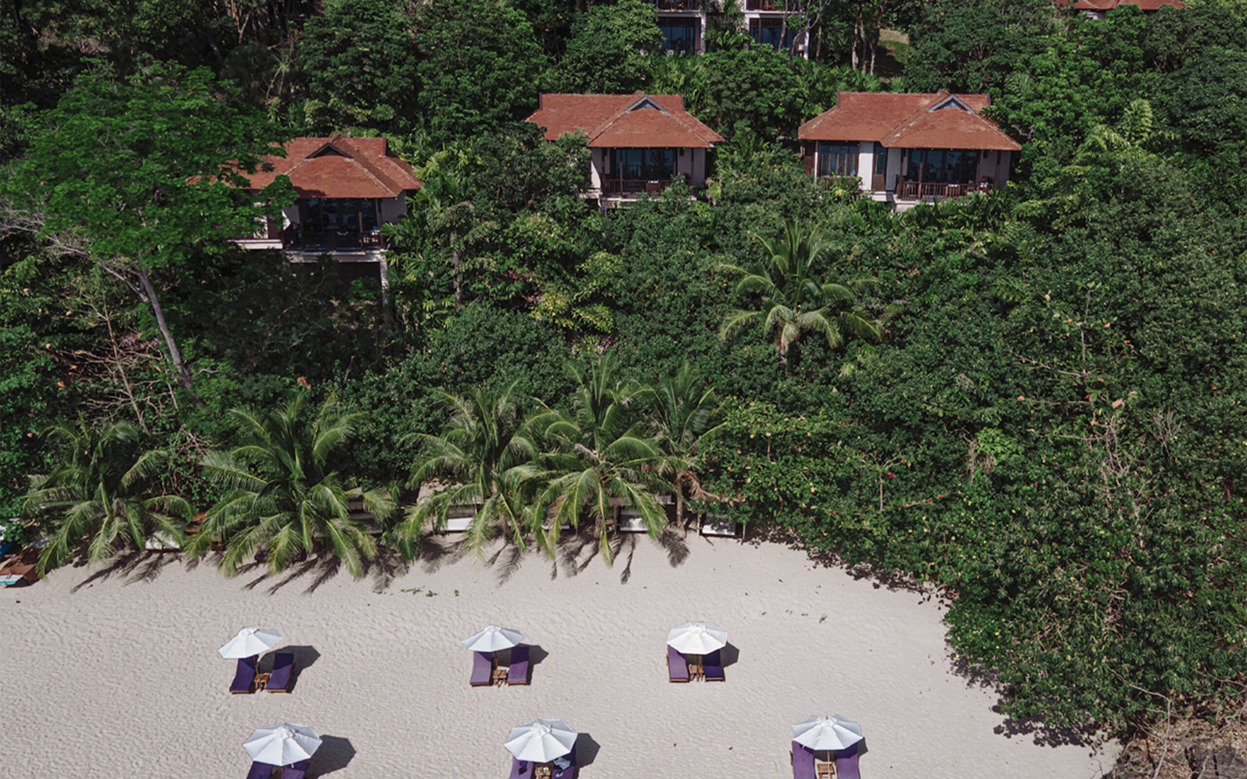 Rejser til Thailand, Koh Lanta, Pimalai Resort & Spa, strand