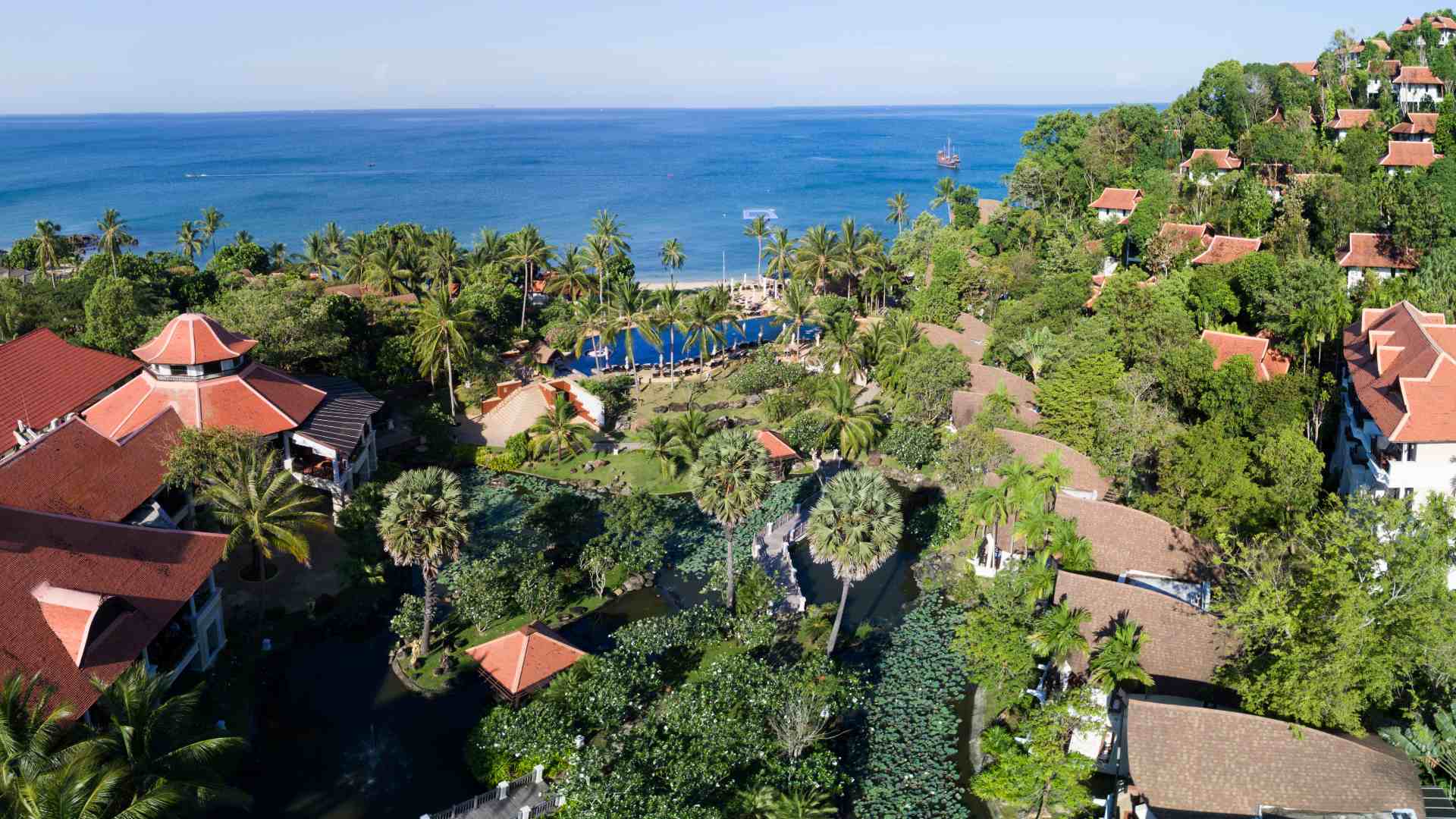 Thailand, Koh Lanta, Rawi Warin Resort & Spa, Resort View