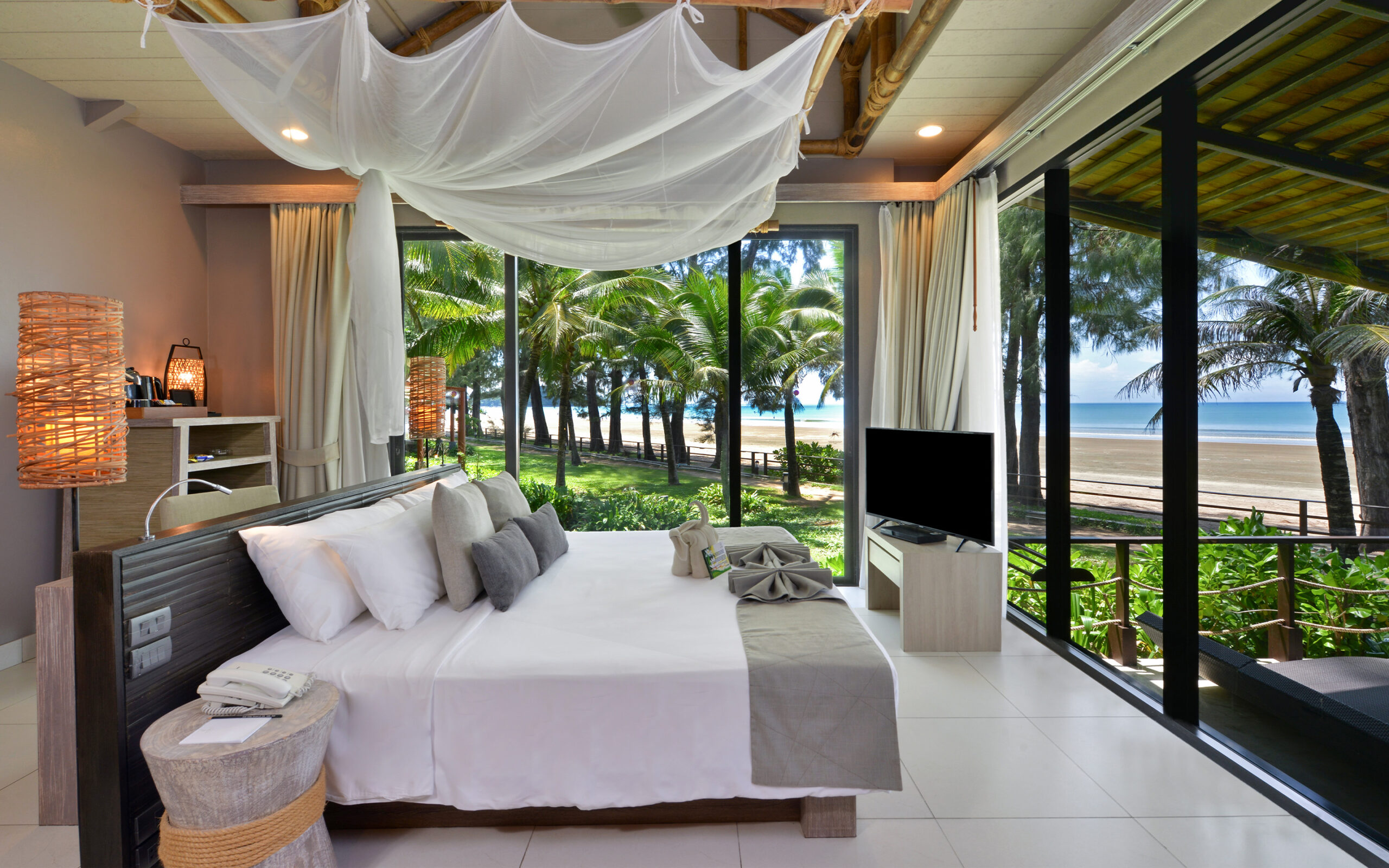 Thailand, Koh Lanta, Twin Lotus, Beachfront Villa