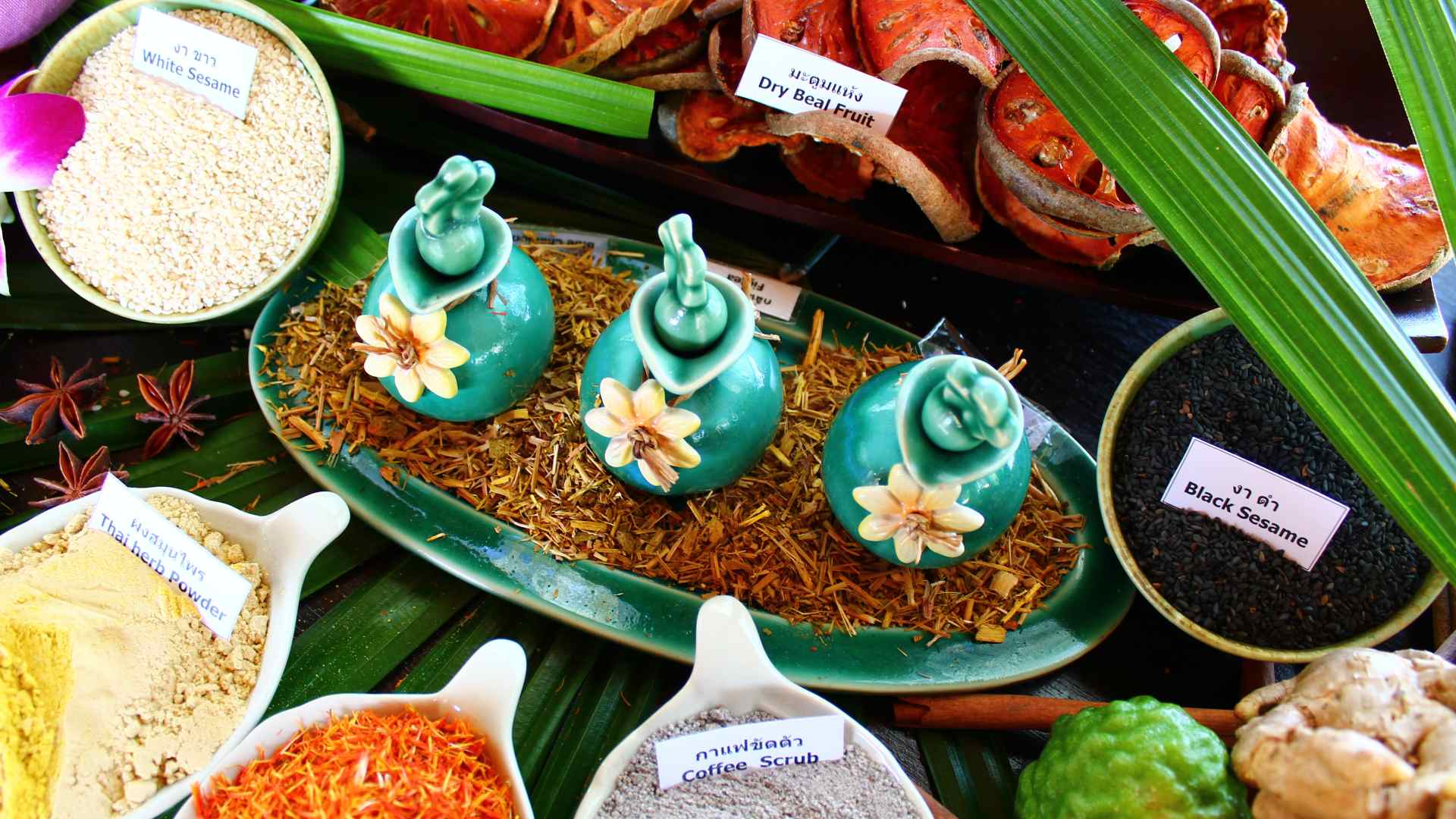 Thailand, Koh Lanta, Twin Lotus, Food Setup
