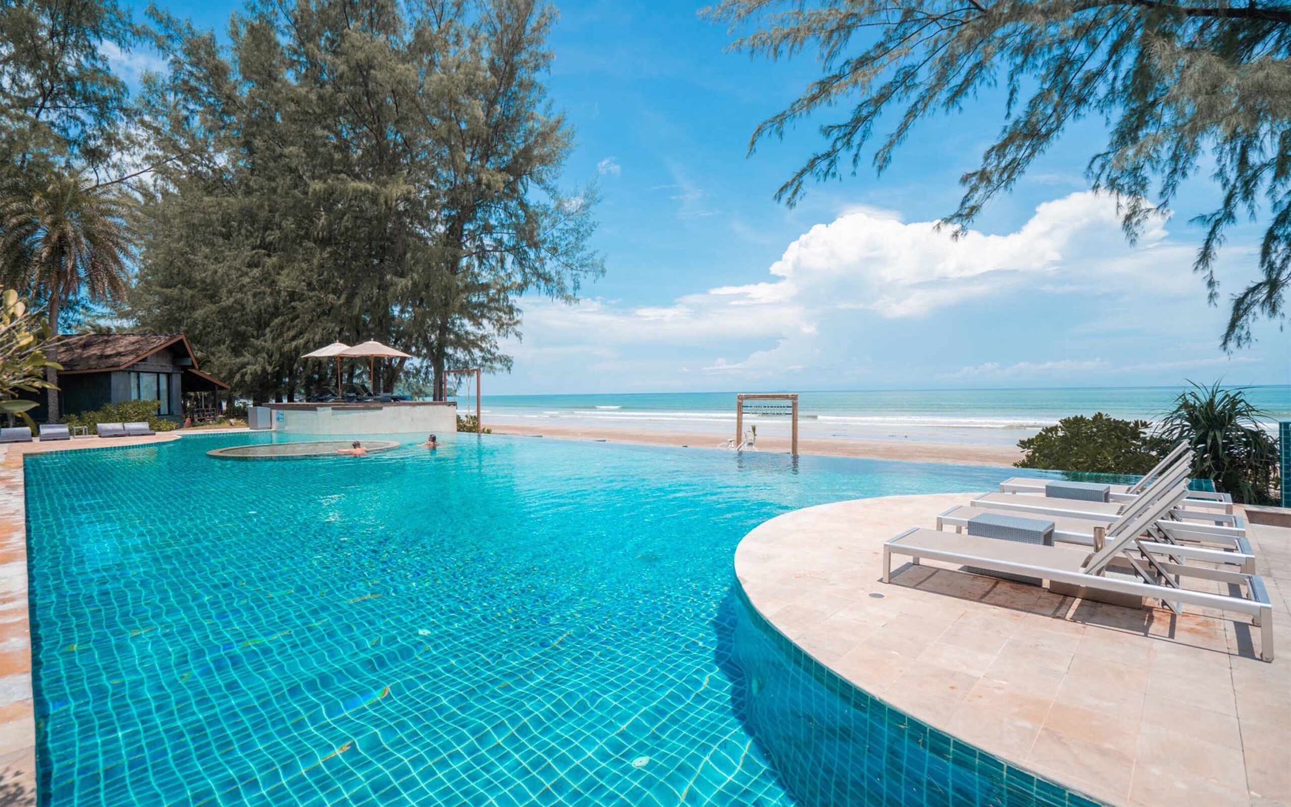 Thailand, Koh Lanta, Twin Lotus, Pool View