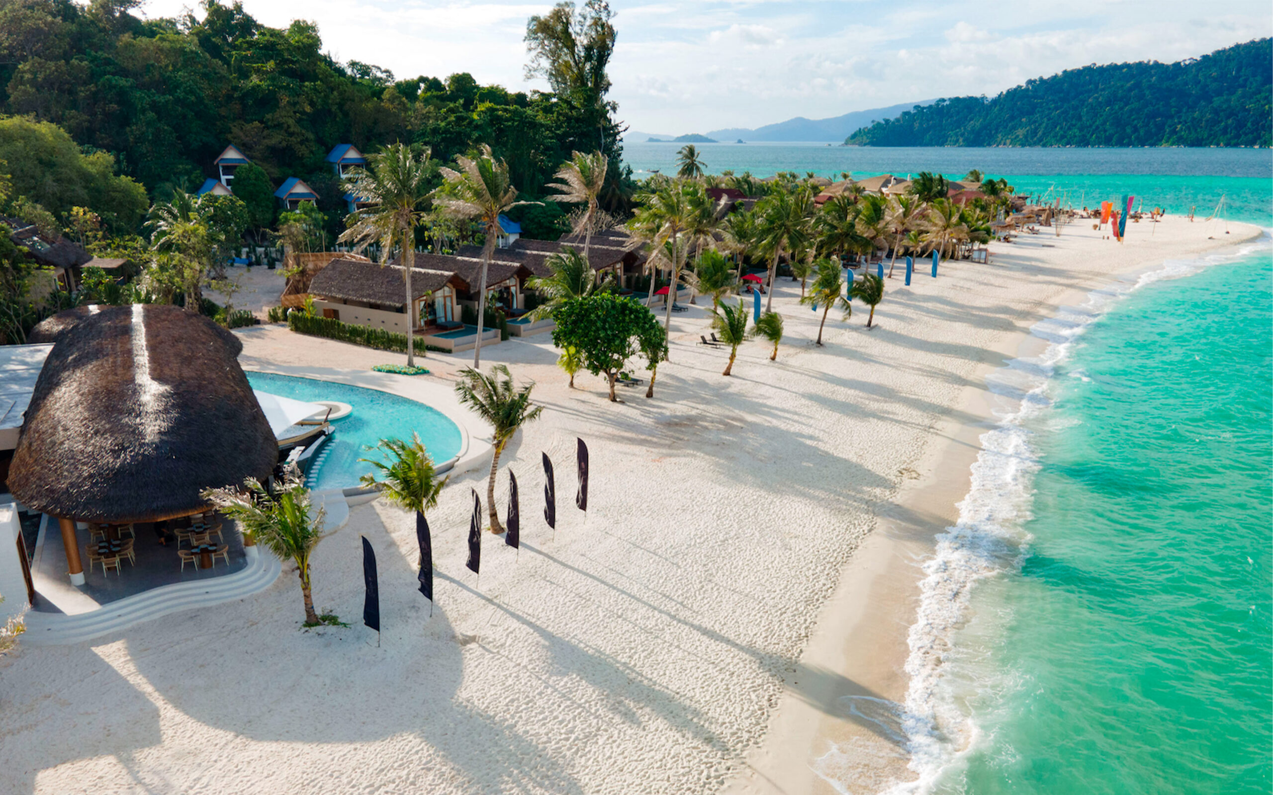 Thailand Koh Lipe Irene Luxury Beach Resort Strand