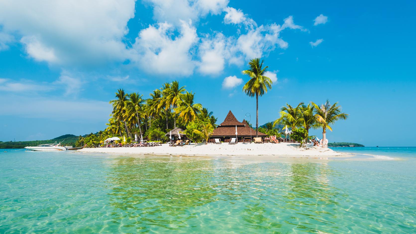Thailand, Koh Mook, Koh Mook Sivalai Beach Resort, Beach View