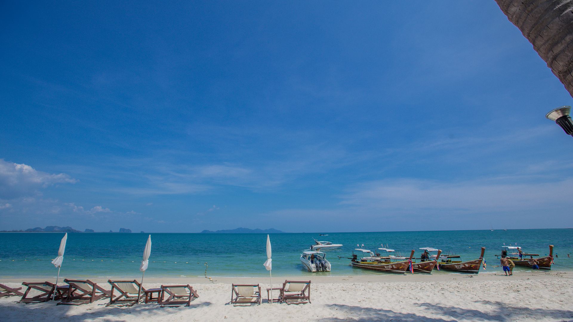 Thailand, Koh Mook, Koh Mook Sivalai Beach Resort, Strand Udsigt