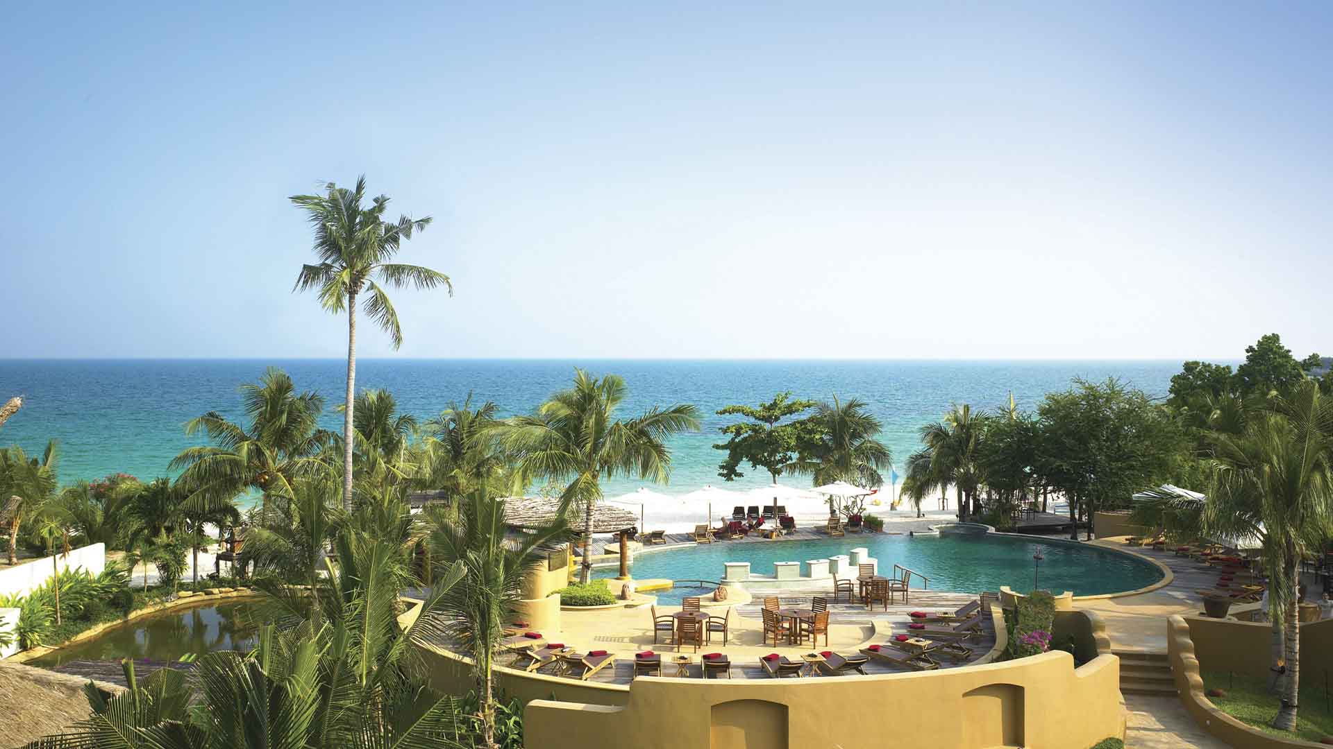 Thailand, Koh Samet, Paradee Resort, Pool Area