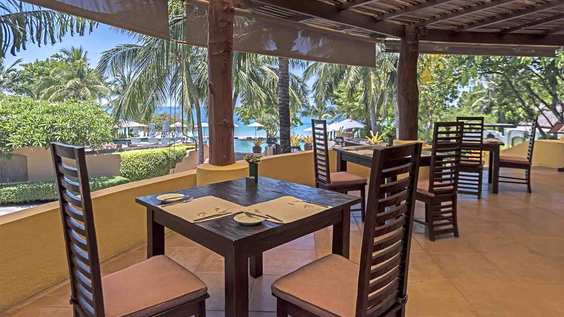 Thailand, Koh Samet, Paradee Resort, Restaurant View