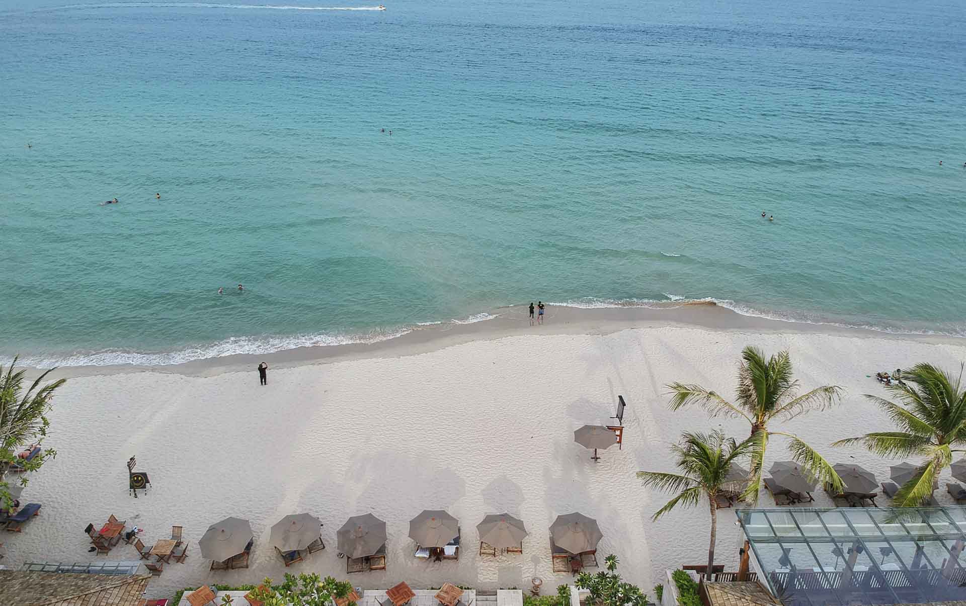 Thailand, Koh Samui, Banana Fan Sea Resort, Strand Udsigt