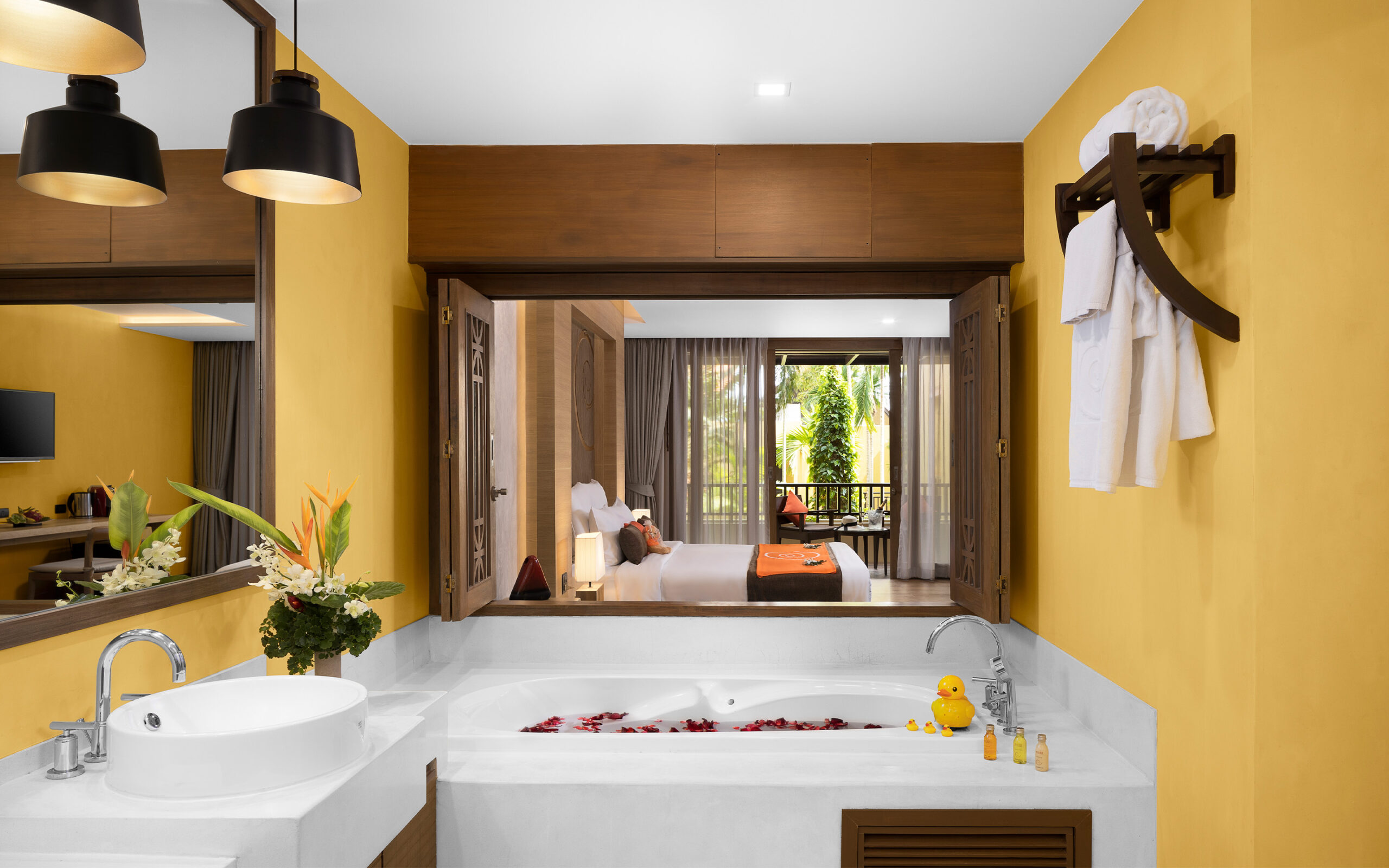 Thailand, Koh Samui, New Star Beach Resort, Deluxe Balcony V&aelig;relse