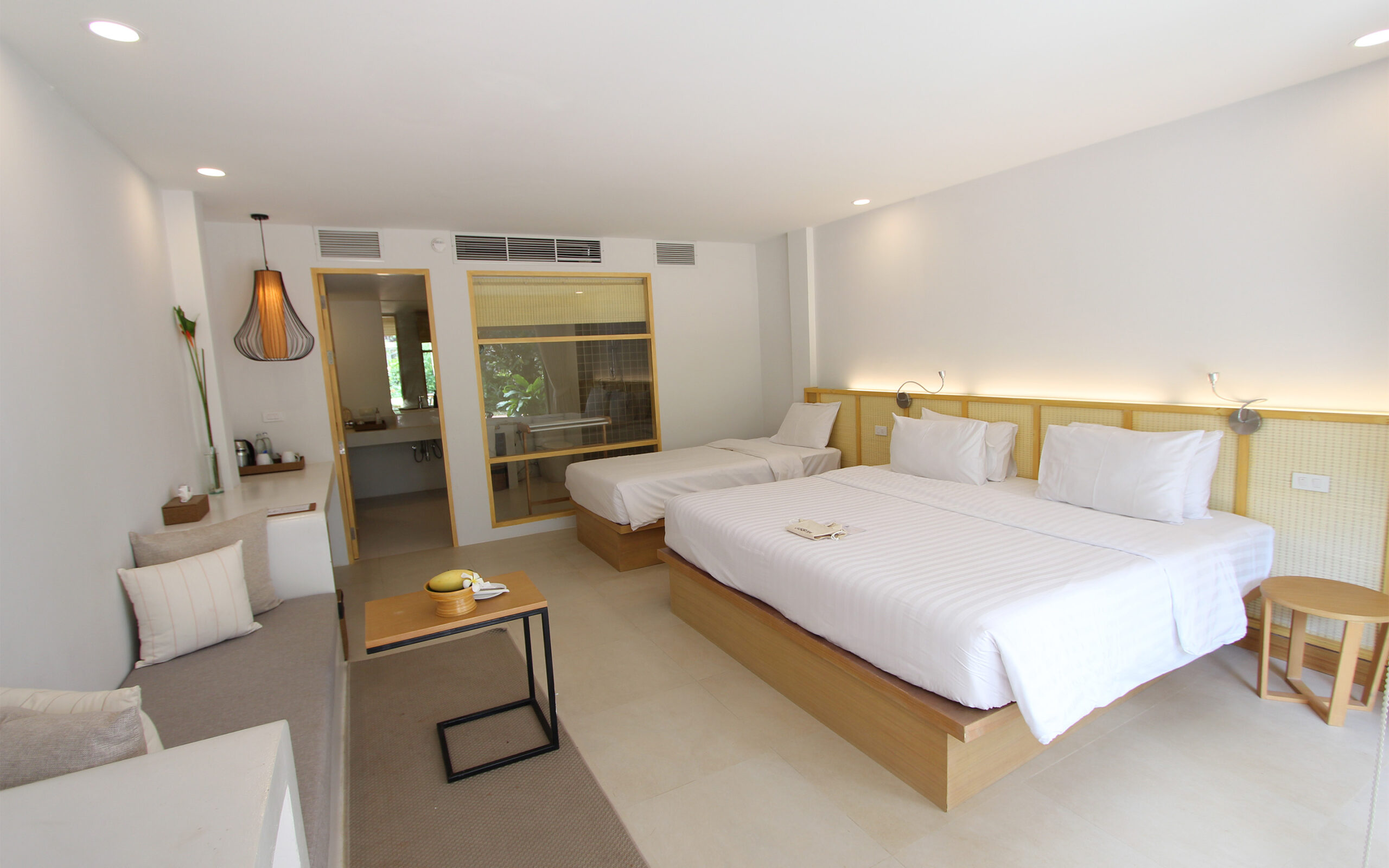 Thailand, Koh Samui, Paradise Beach Resort, Grand Deluxe Family V&aelig;relse